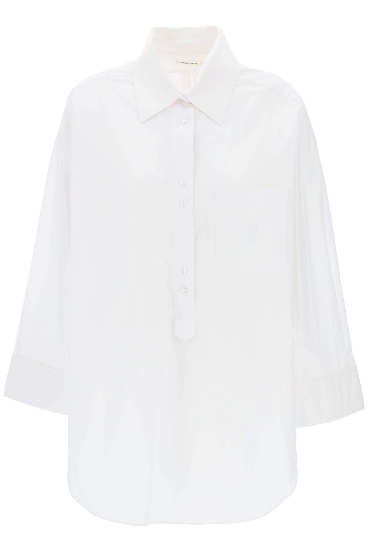 Shop By Malene Birger Maye Tunic-style Shirt In White