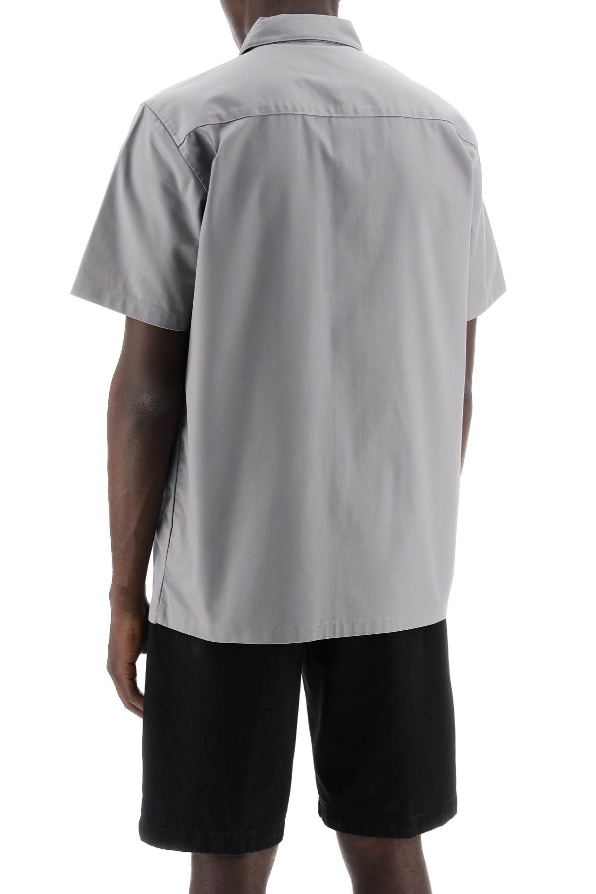 Shop Carhartt Short-sleeved S/s Master Shirt In Grey