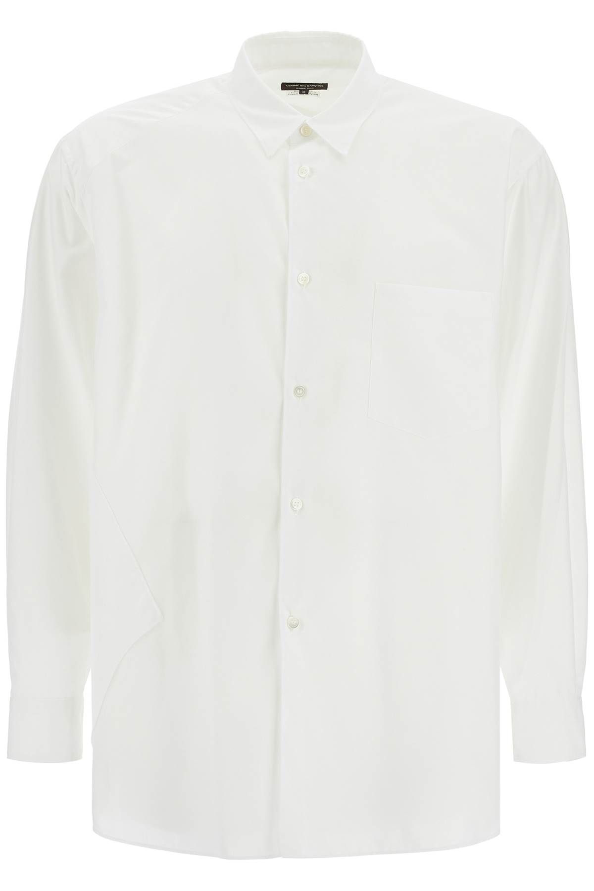 Shop Comme Des Garçons Homme Deux Twisted Effect Shirt In White