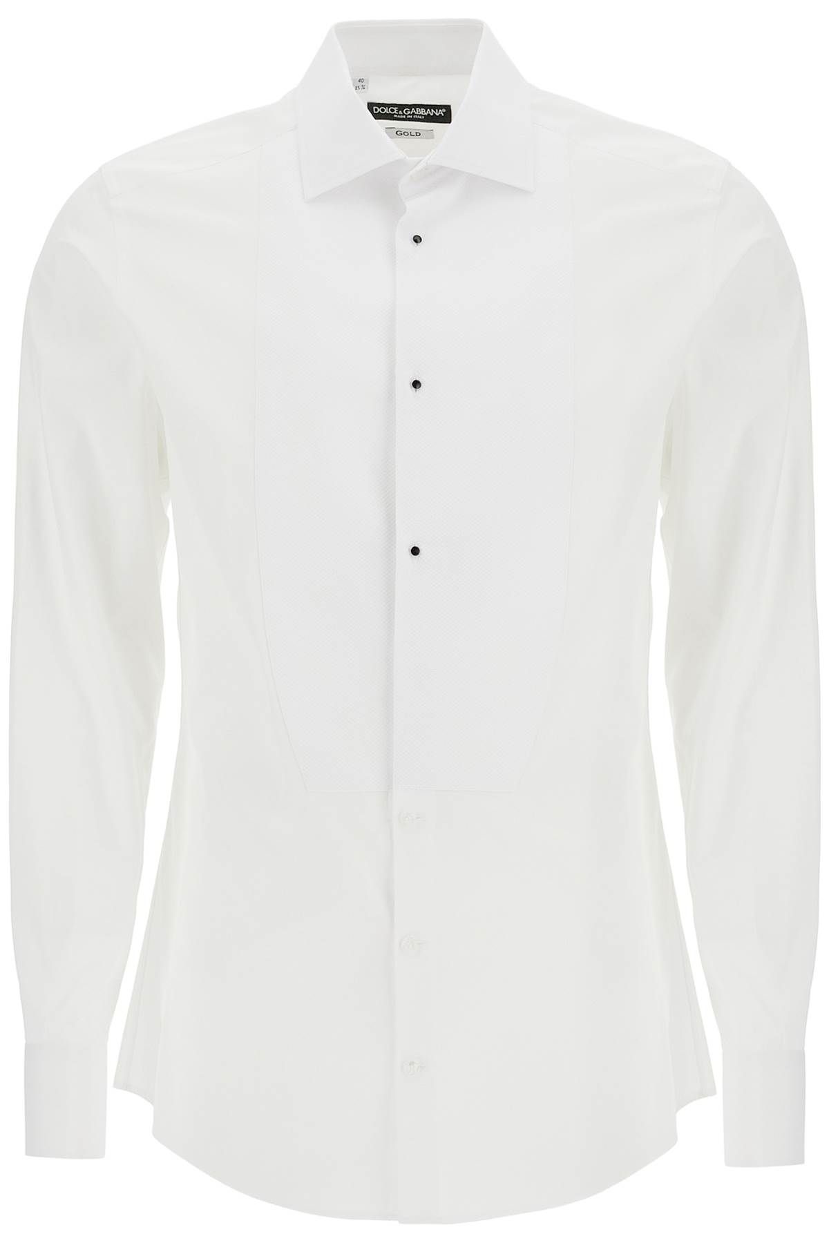 Shop Dolce & Gabbana Gold Slim Fit Tuxedo In White