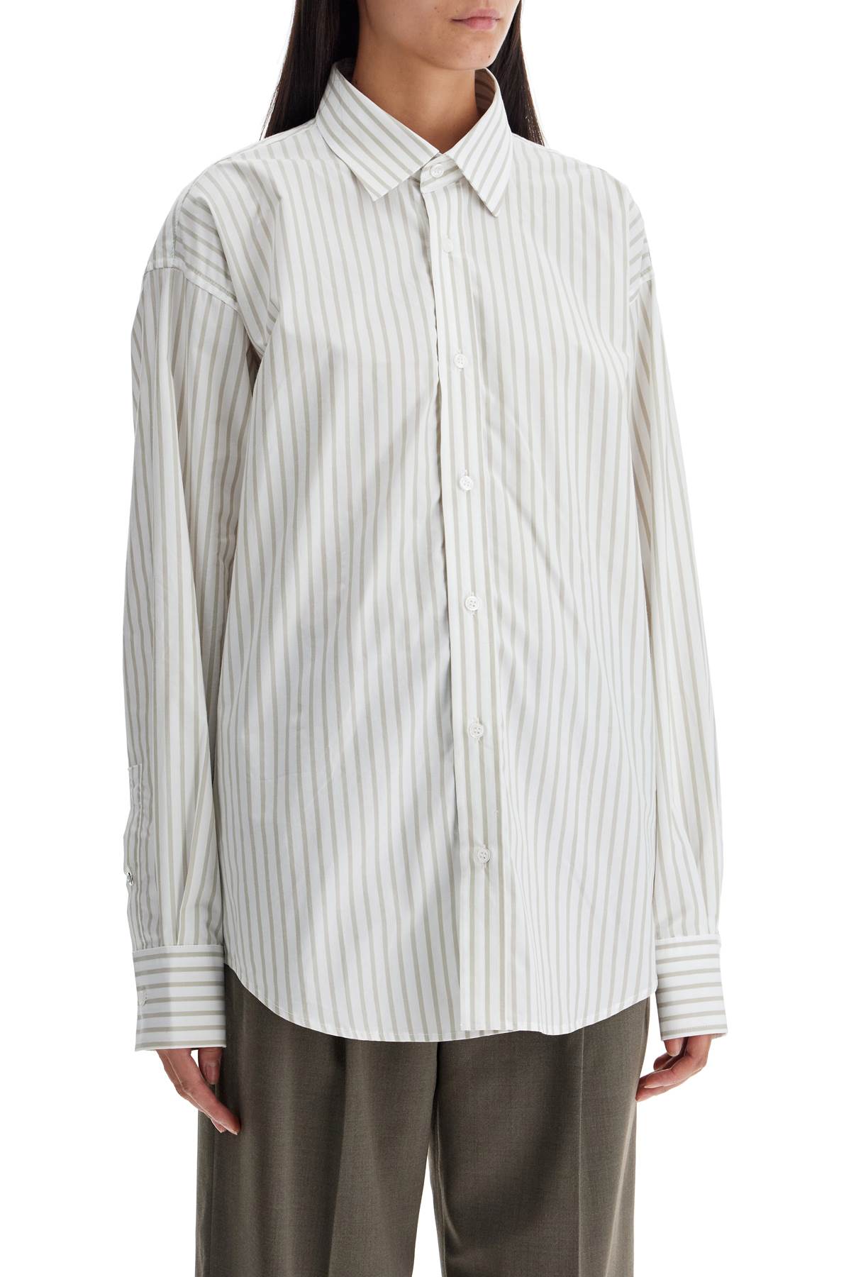 Shop Filippa K Classic Poplin Shirt For Men In White