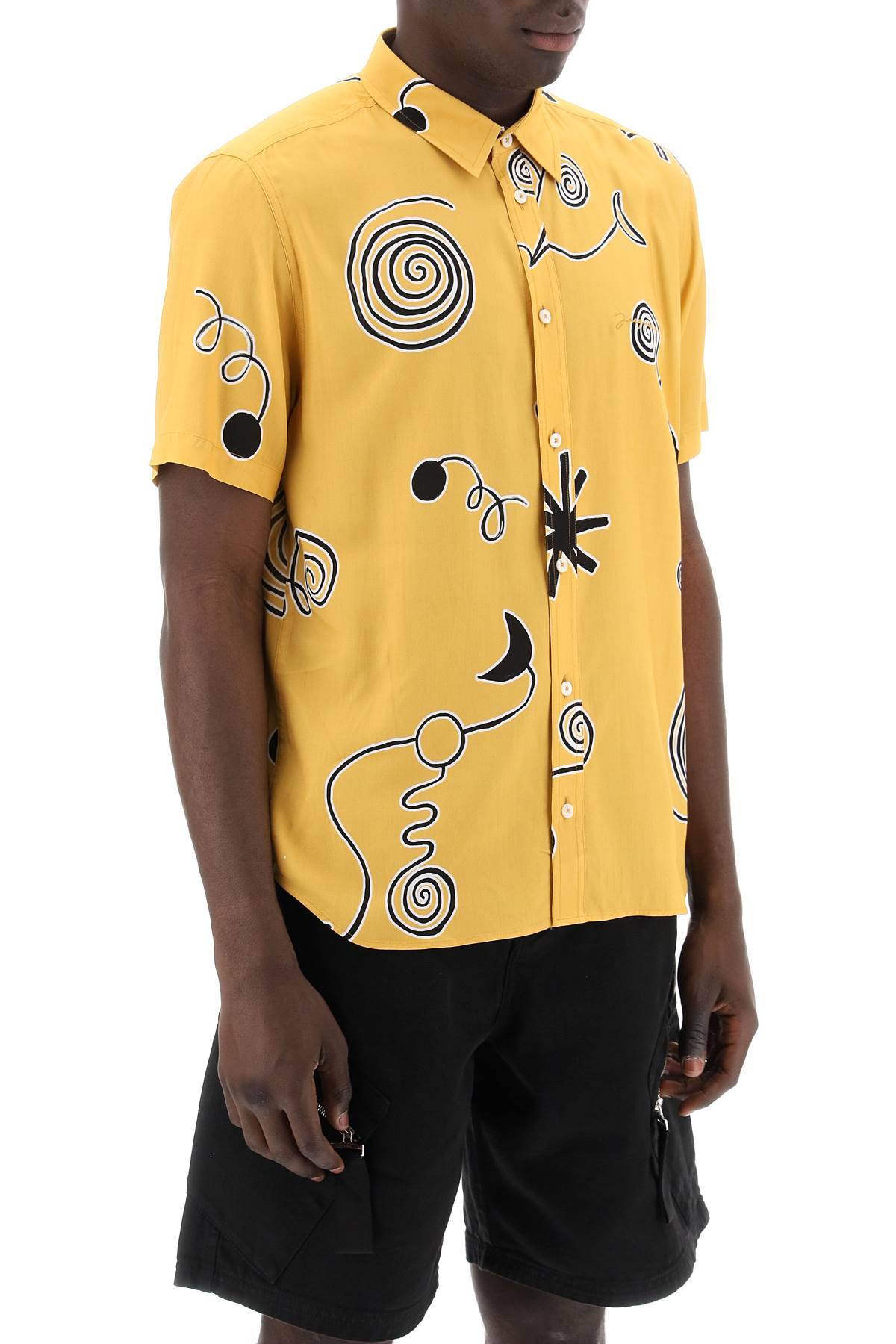 Shop Jacquemus "the Melo Shirt - La In Yellow