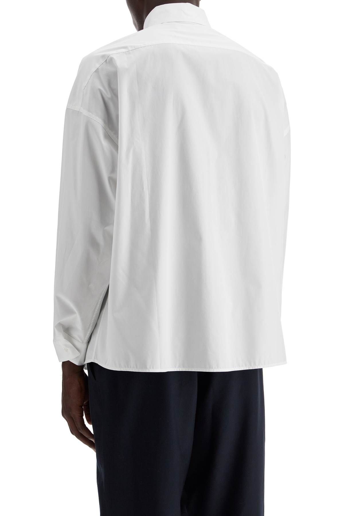 Shop Marni Boxy Shirt With Pocket Detail In White