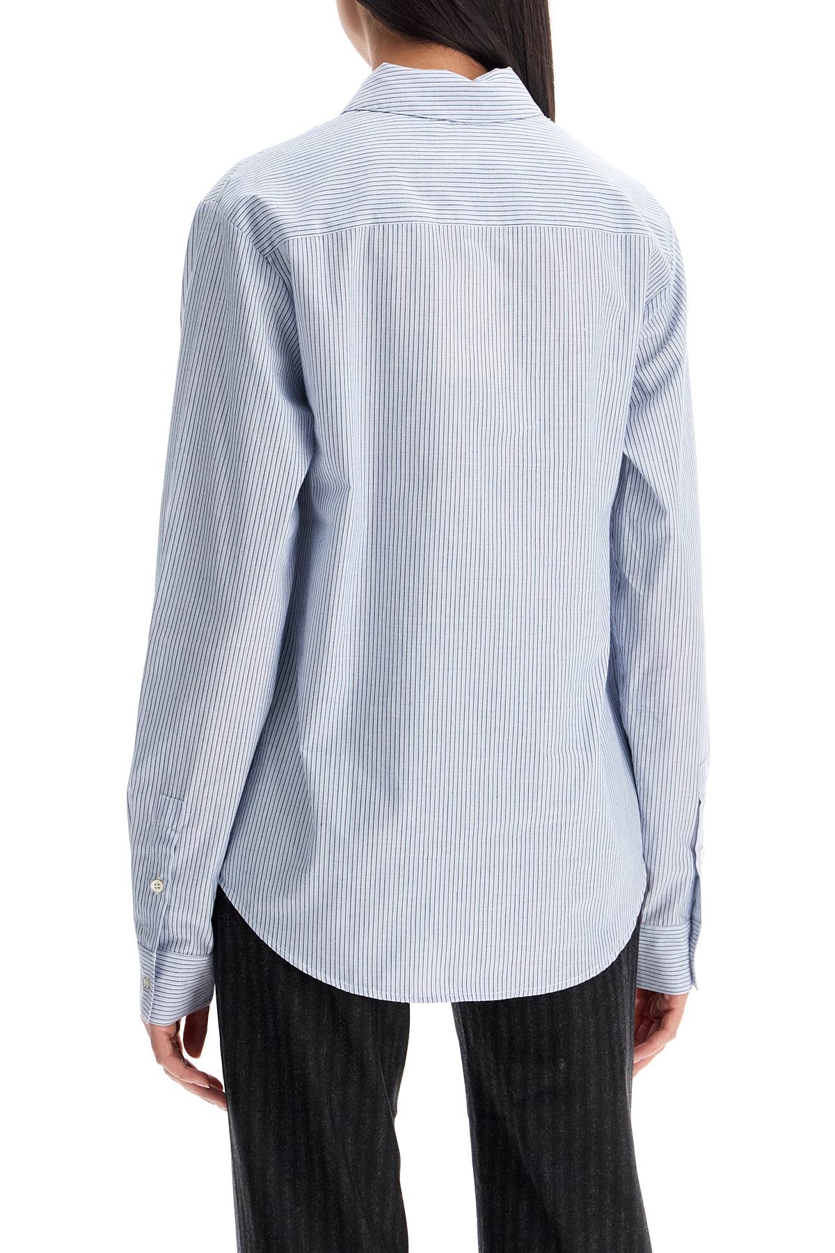 Shop Paloma Wool Striped Shirt In Blue