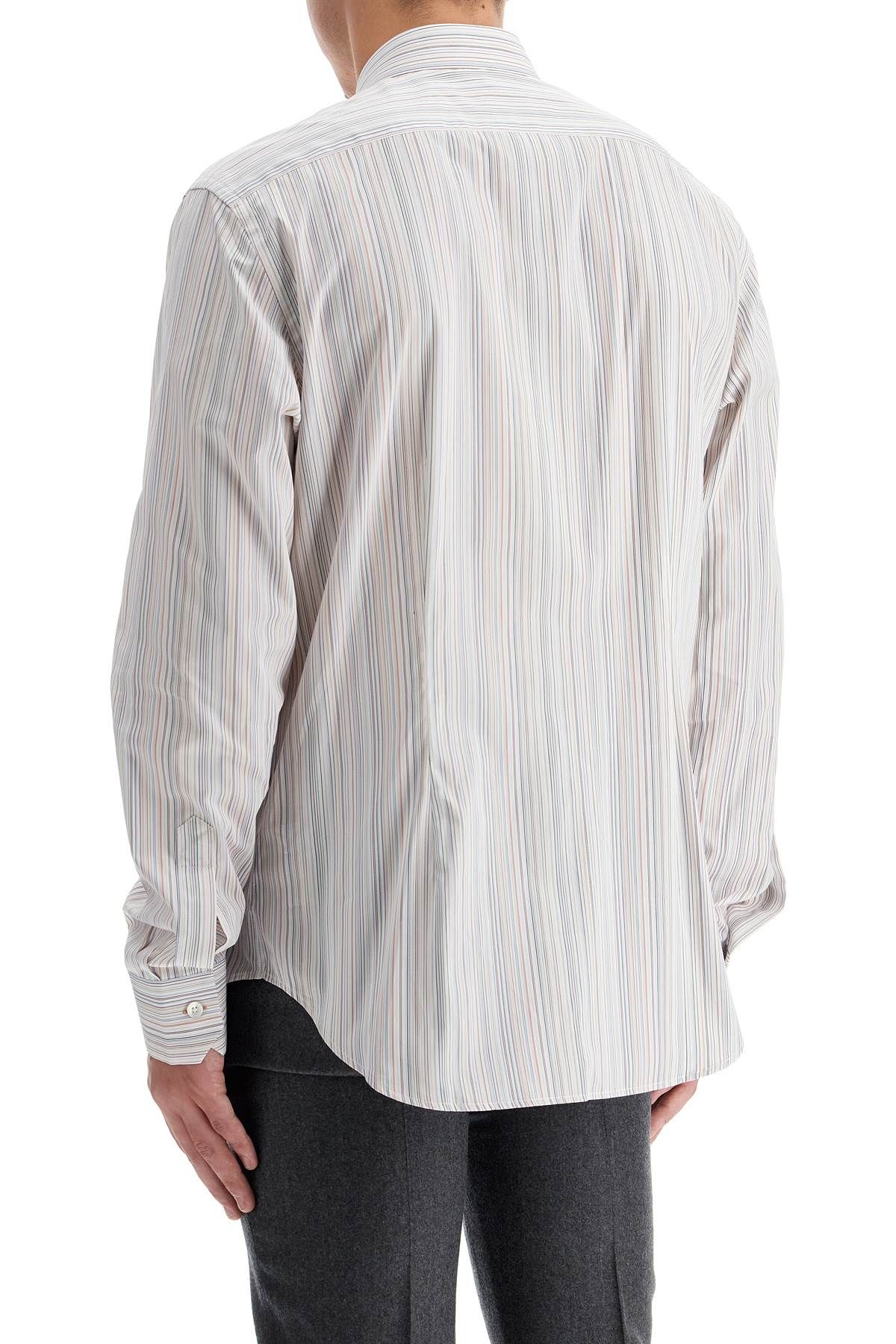 Shop Paul Smith Striped Slim Fit Shirt In White