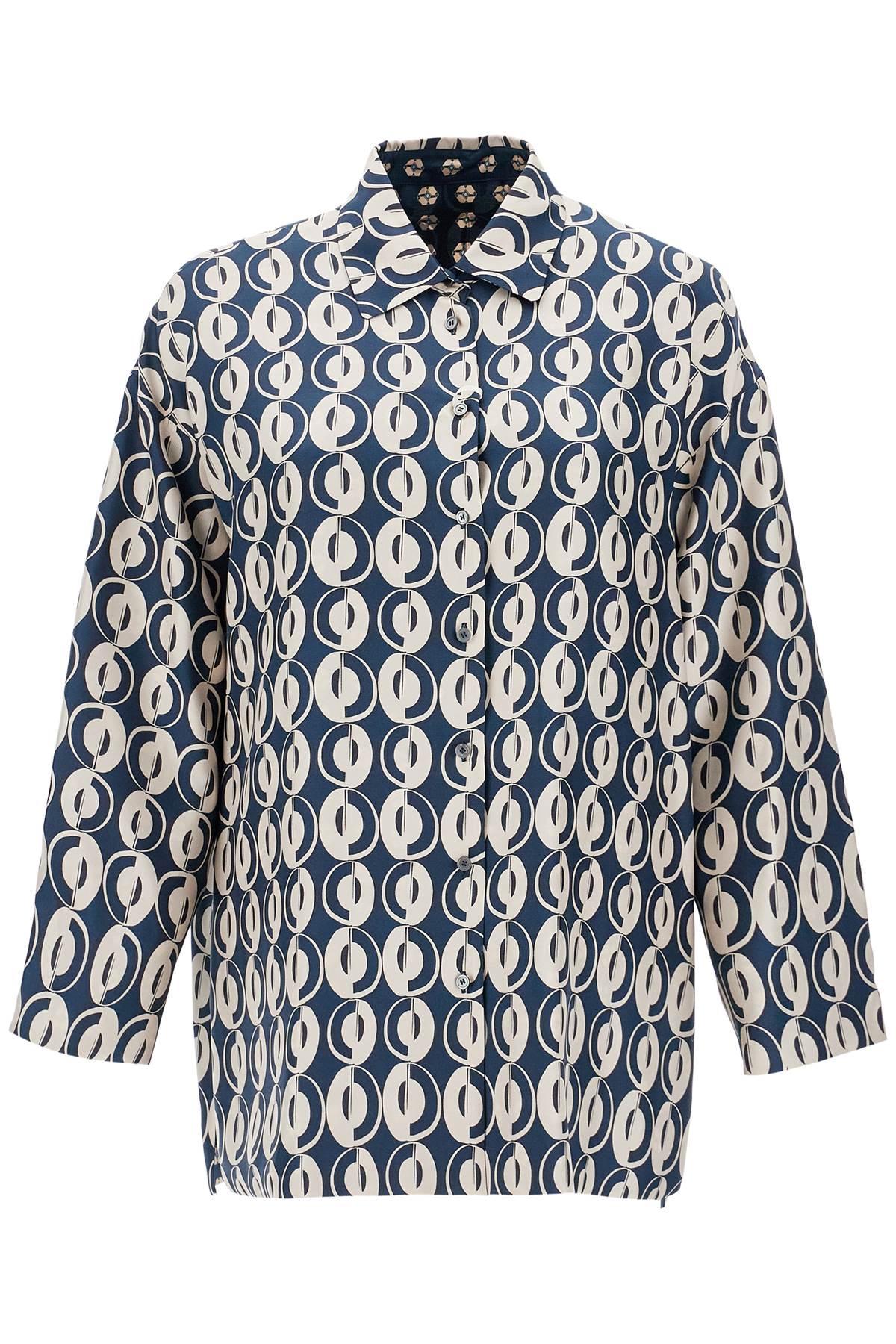 Shop 's Max Mara Reversible 'timesh In Blue