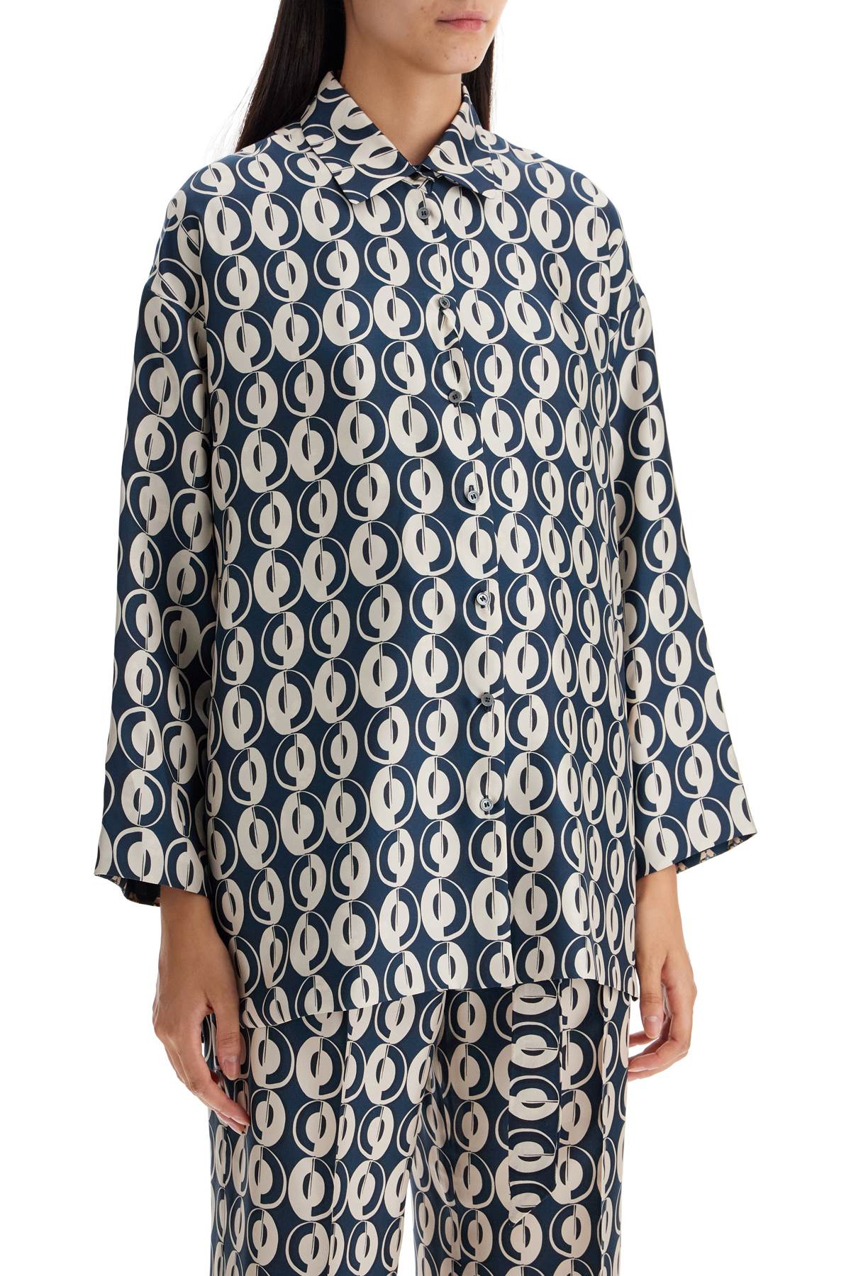 Shop 's Max Mara Reversible 'timesh In Blue