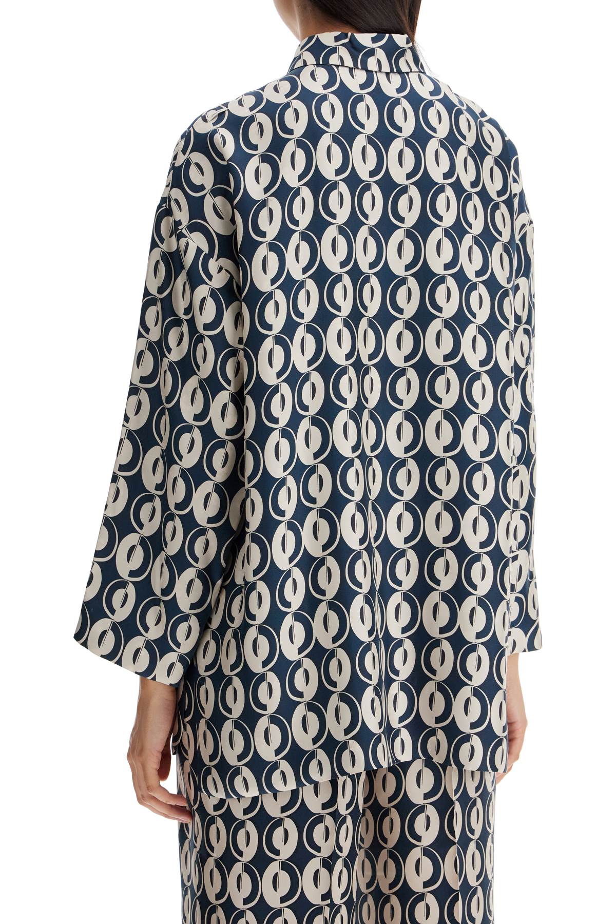 Shop 's Max Mara Reversible 'timesh In Blue