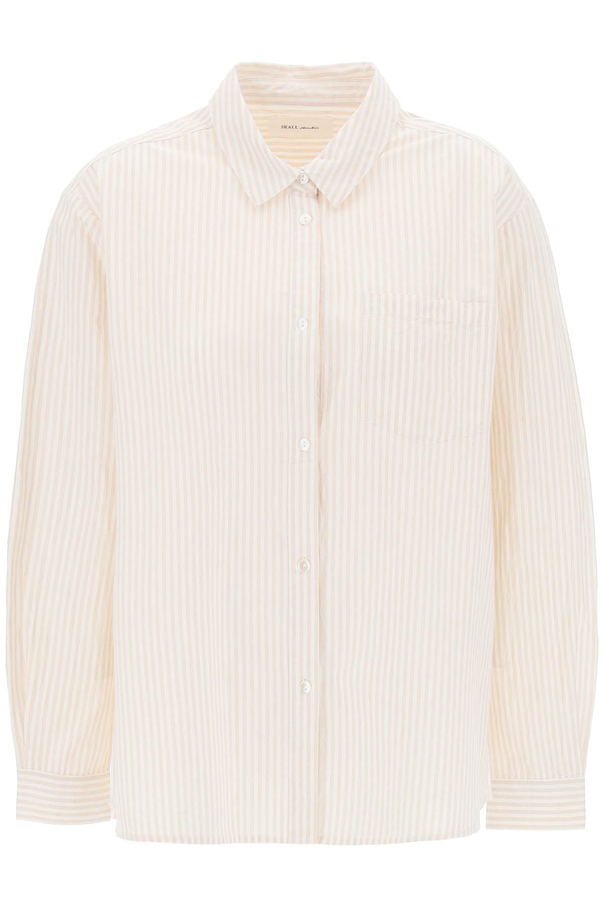 SKALL STUDIO STRIPED OVERSIZED SHIRT 