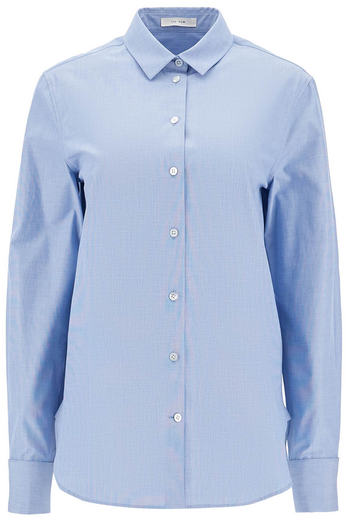 Shop The Row Oxford Metis Oxford In Light Blue