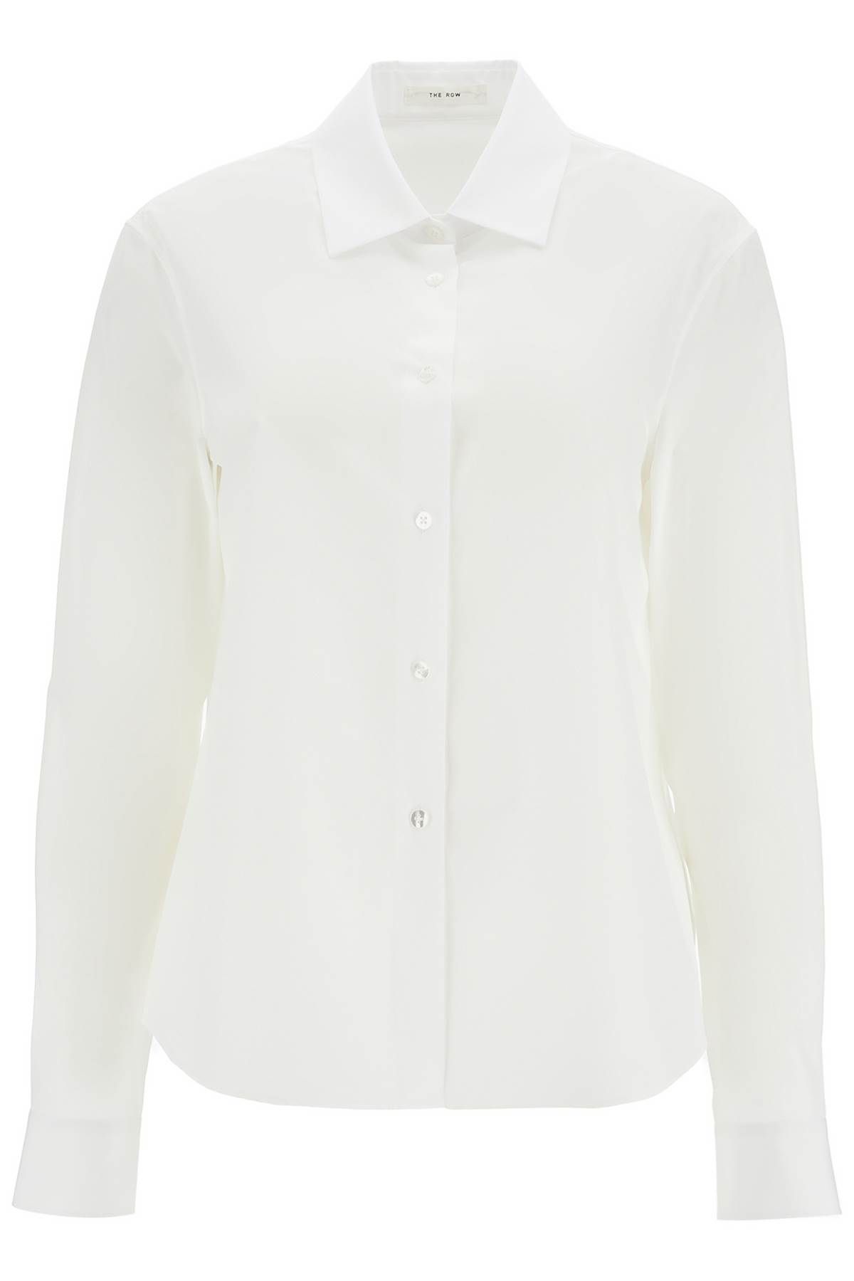 Shop The Row Maigret Poplin Shirt In White