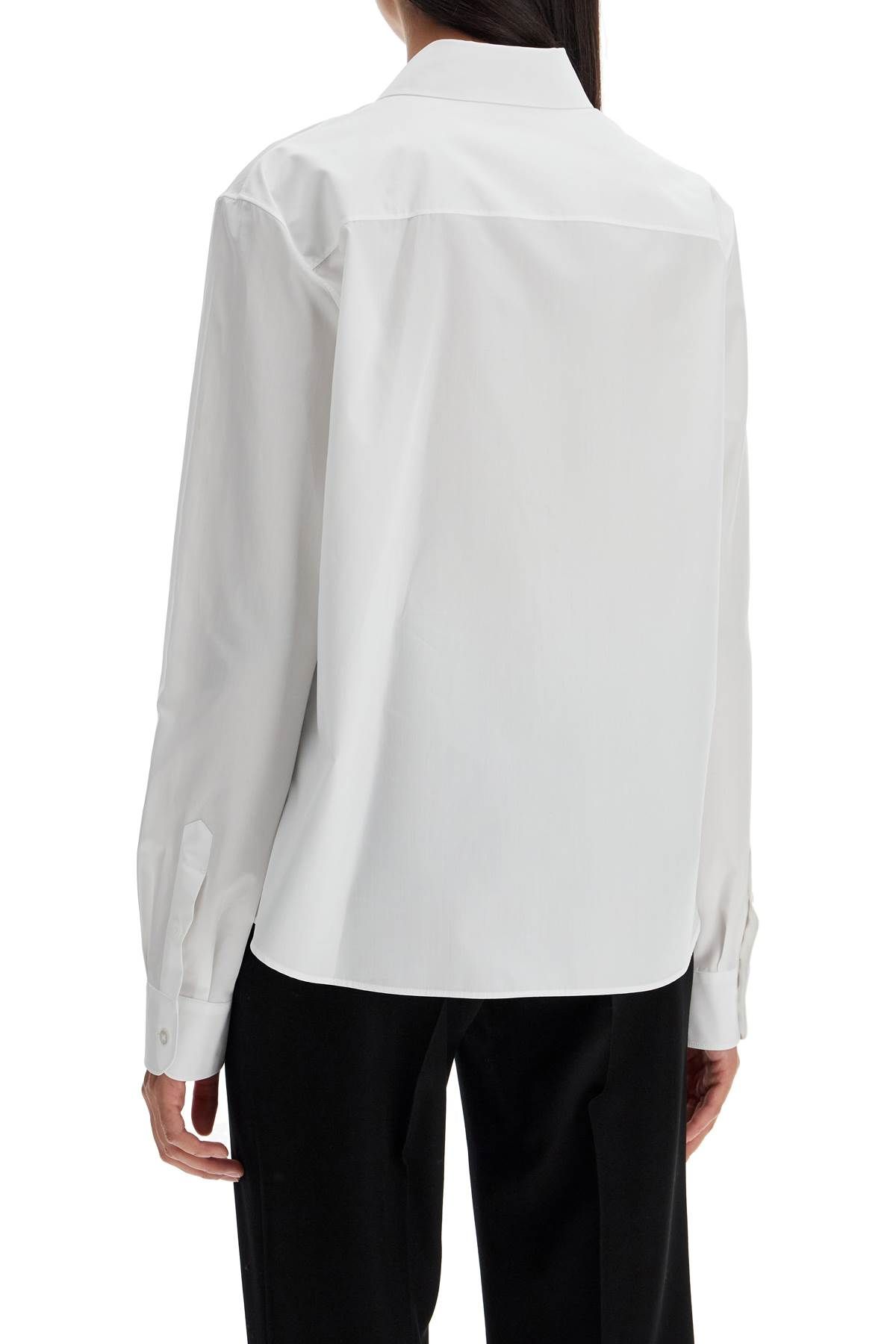 Shop The Row Maigret Poplin Shirt In White