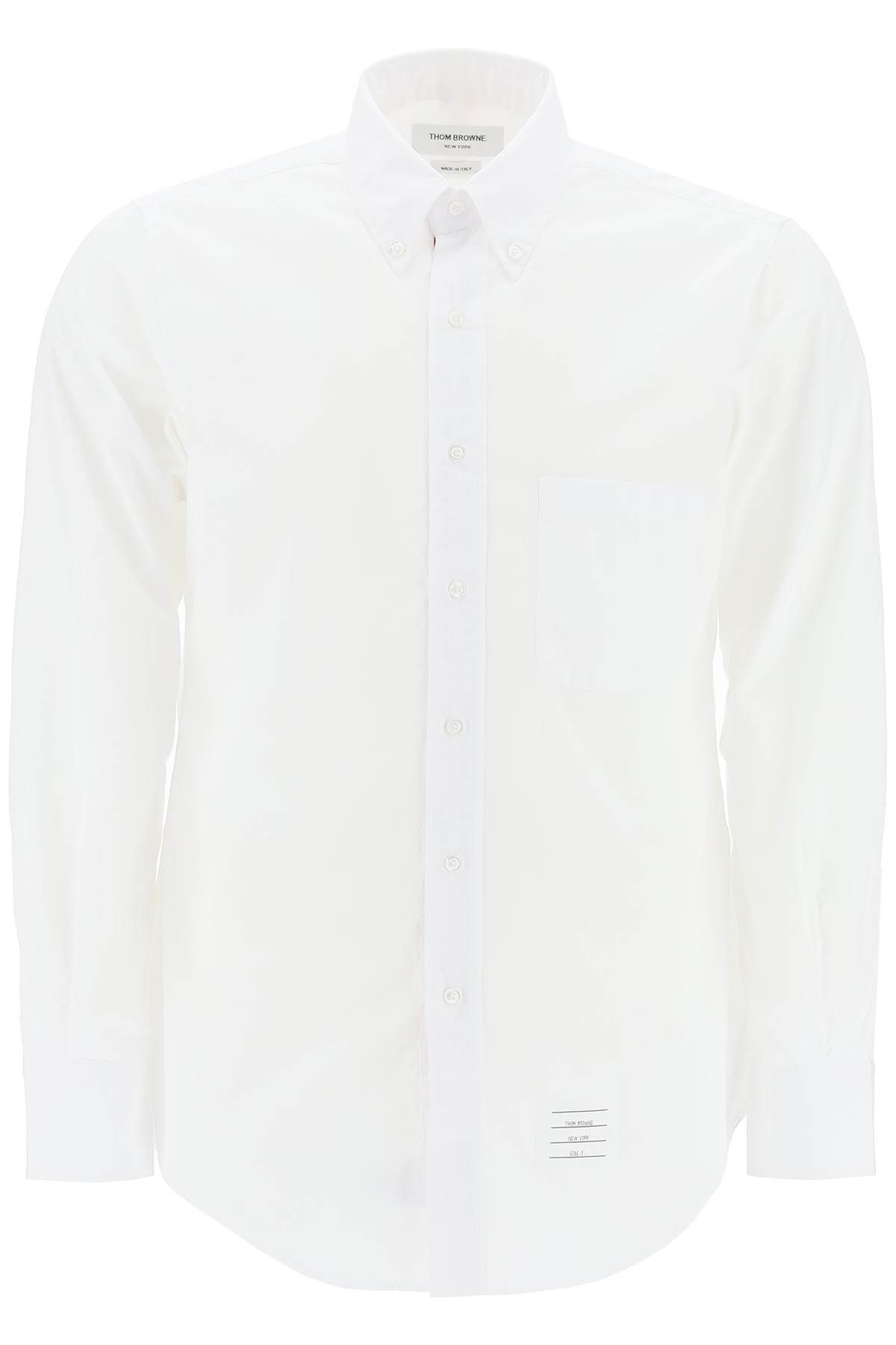 Shop Thom Browne Classic Poplin Shirt In White