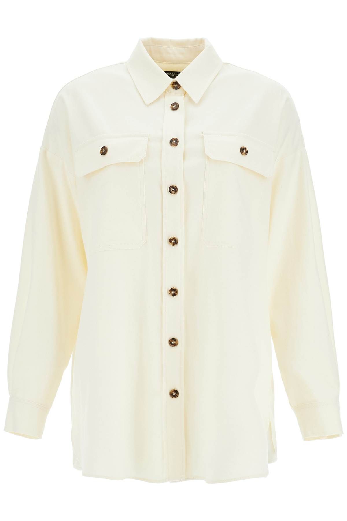 Shop Weekend Max Mara Oversized 'r In White