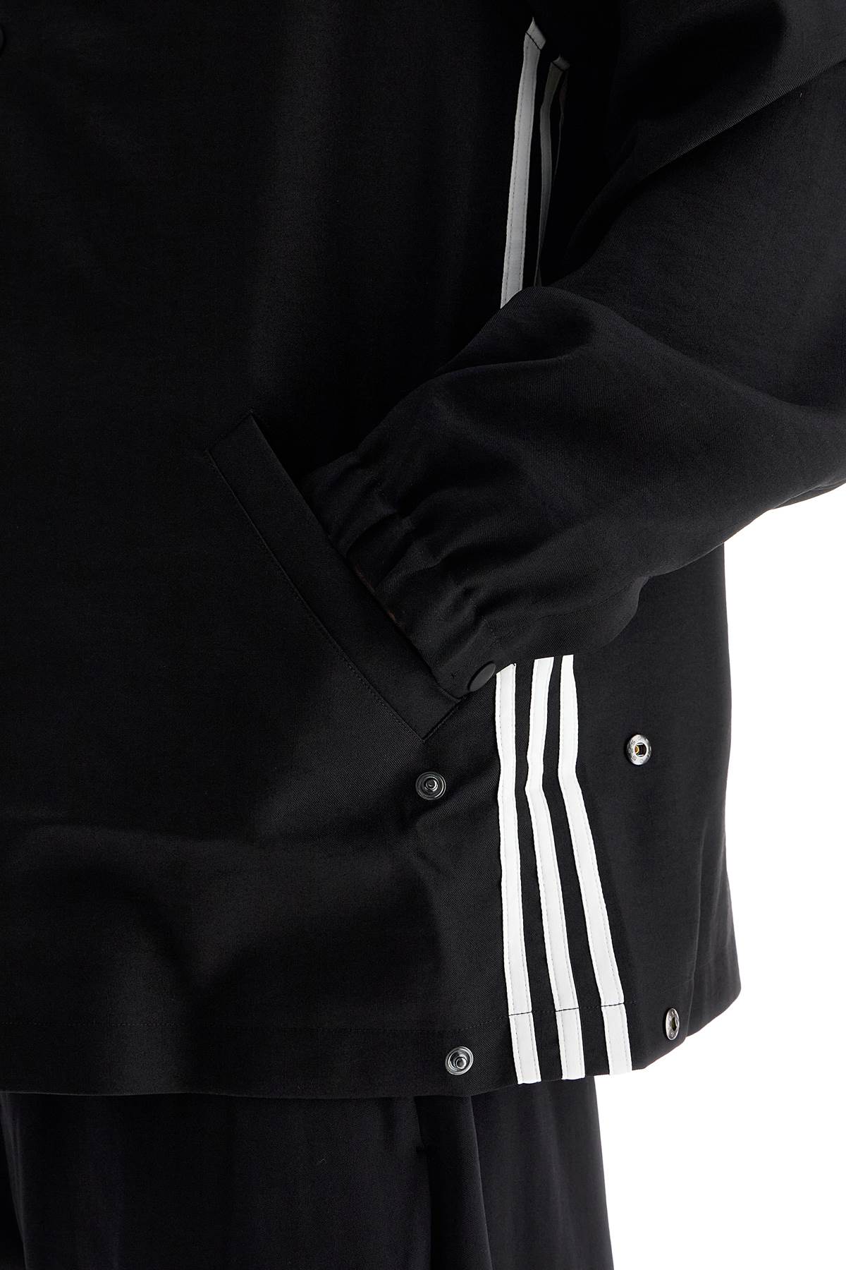 Shop Y-3 3-stripes In Black