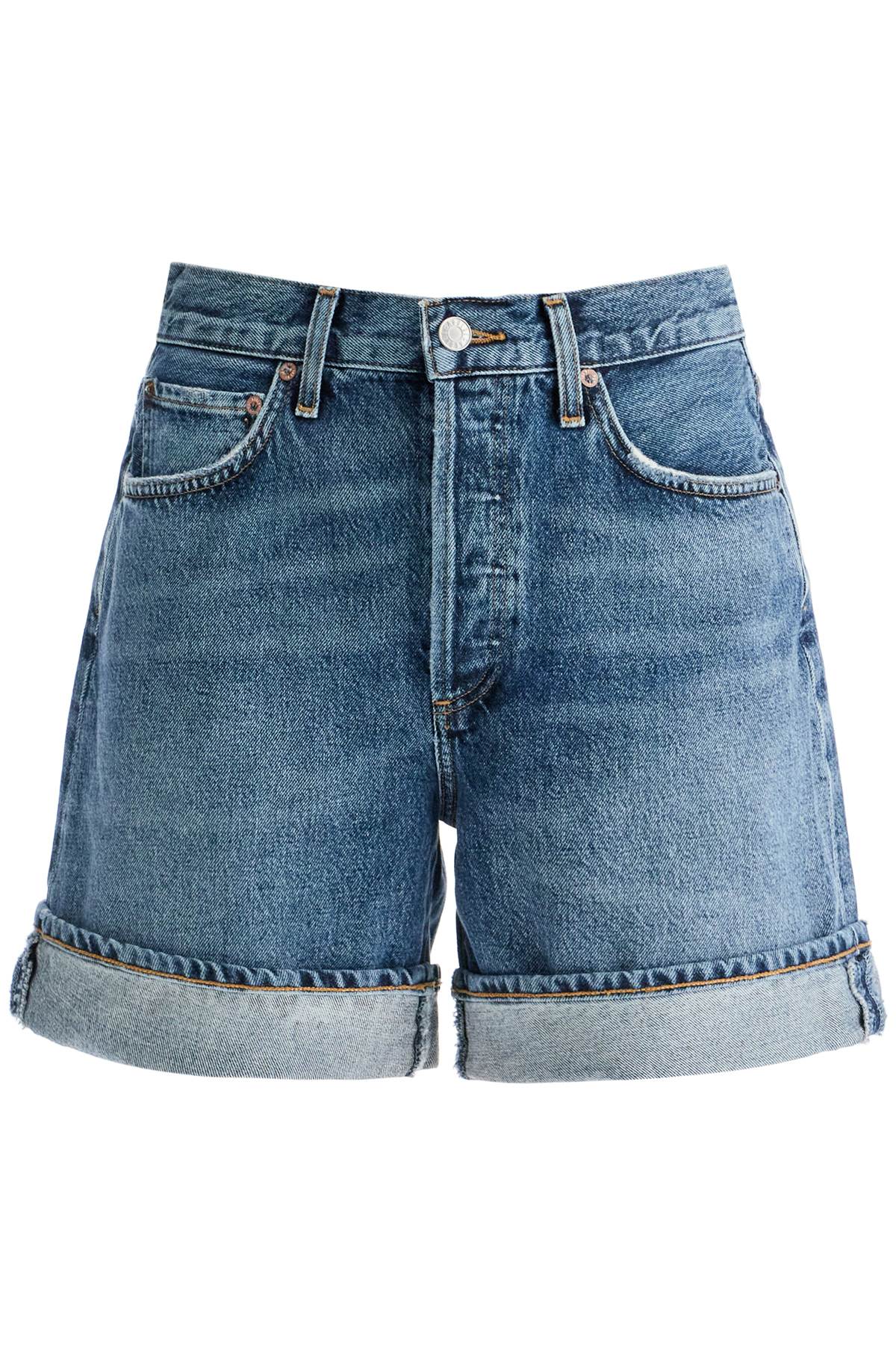 Shop Agolde Women's Denim Shorts For In Blue