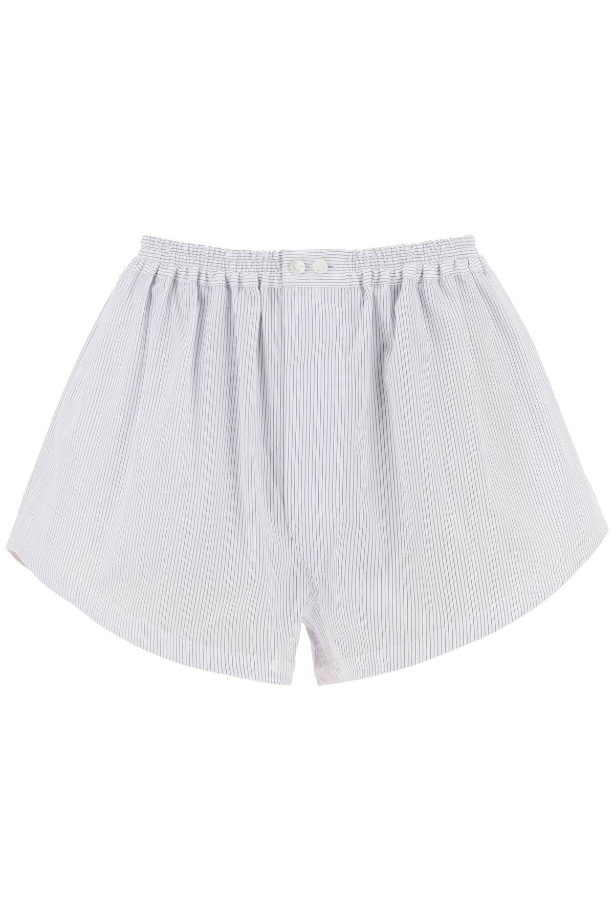 Alaïa Boxer Shorts Made Of Pop In White