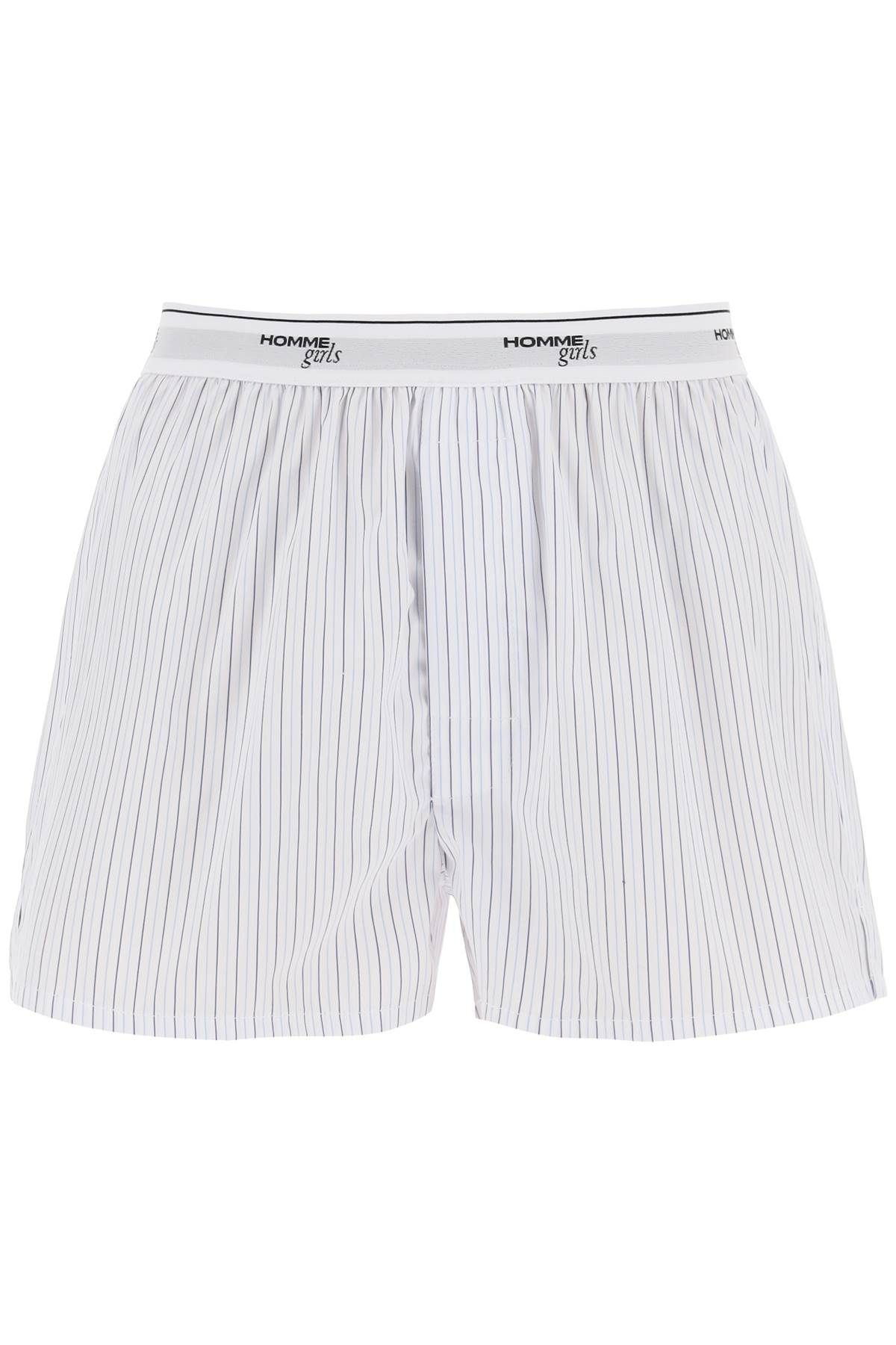 HOMME GIRLS COTTON BOXER SHORTS 