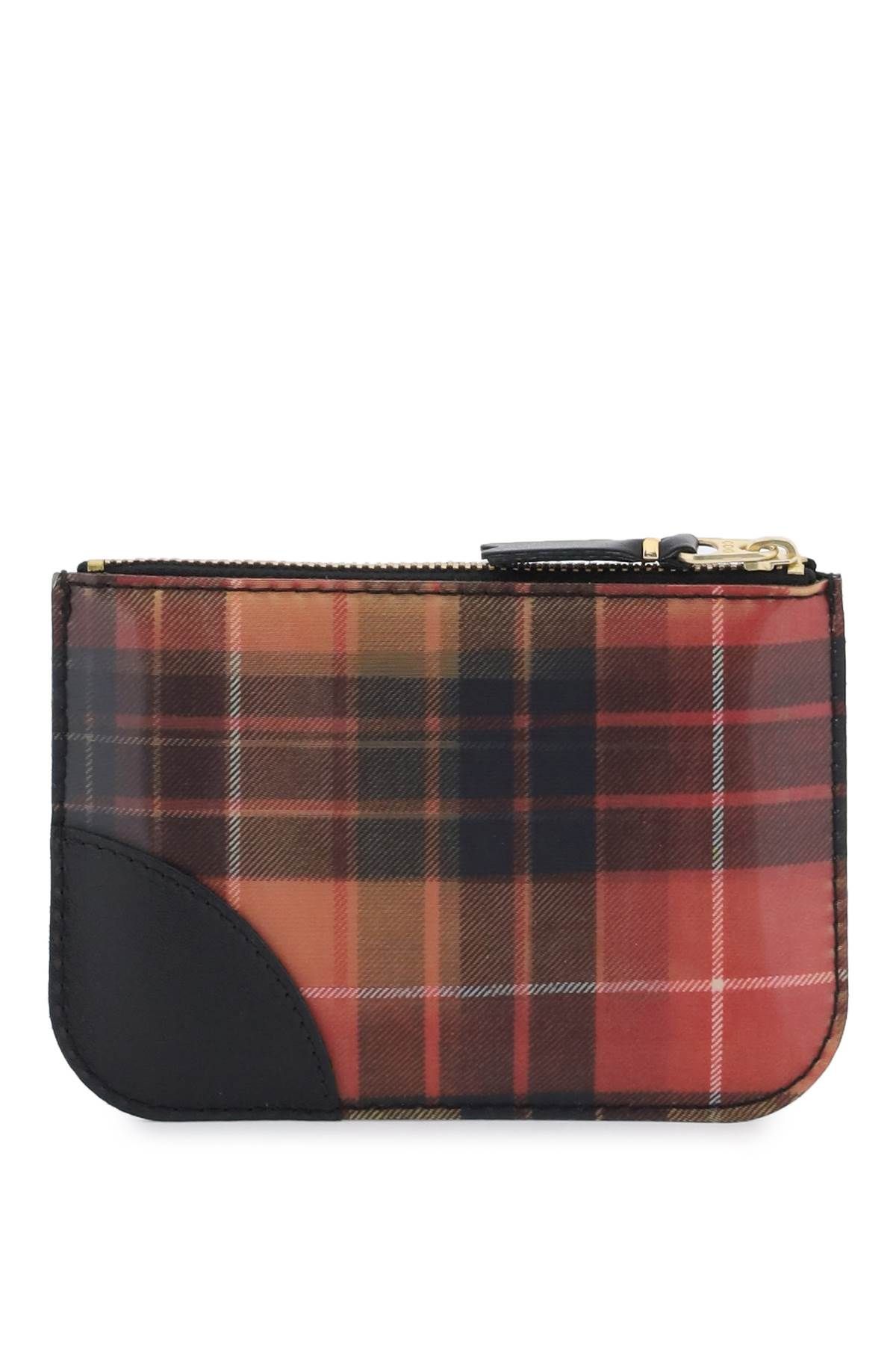 Shop Comme Des Garçons Lenticular-effect Coin Pouch In Multicolor