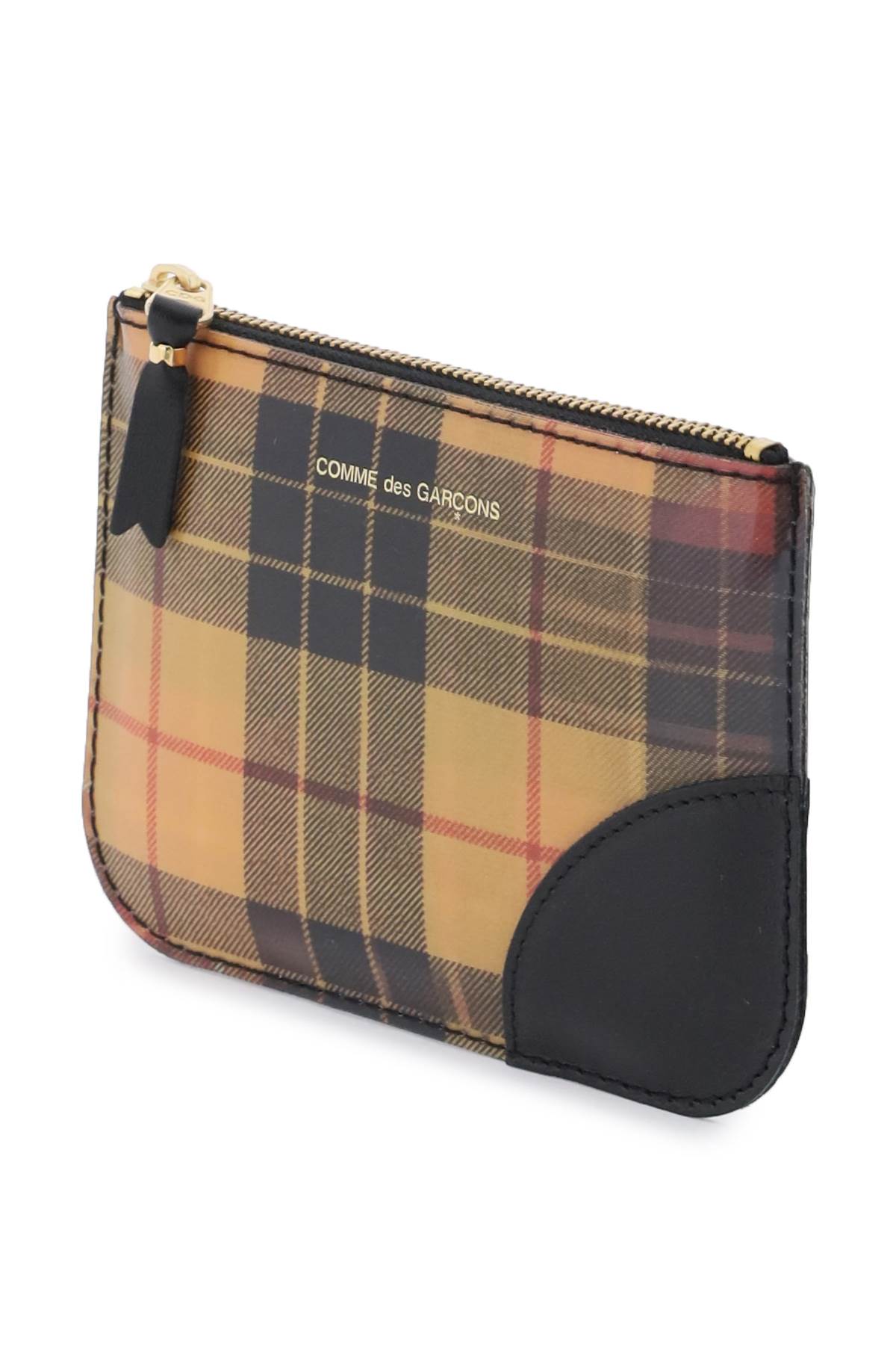 Shop Comme Des Garçons Lenticular-effect Coin Pouch In Multicolor