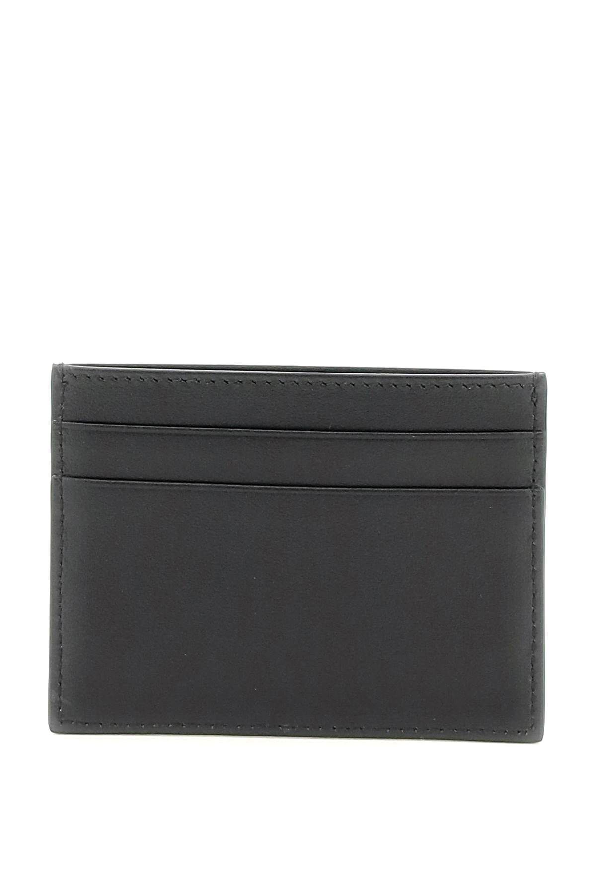 Shop Dolce & Gabbana Cardholder With Logo In Black