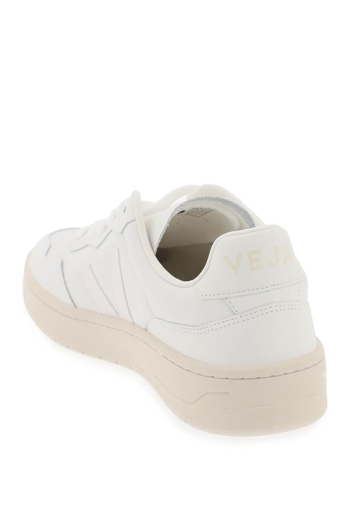 Shop Veja Leather V-90 Sne In White