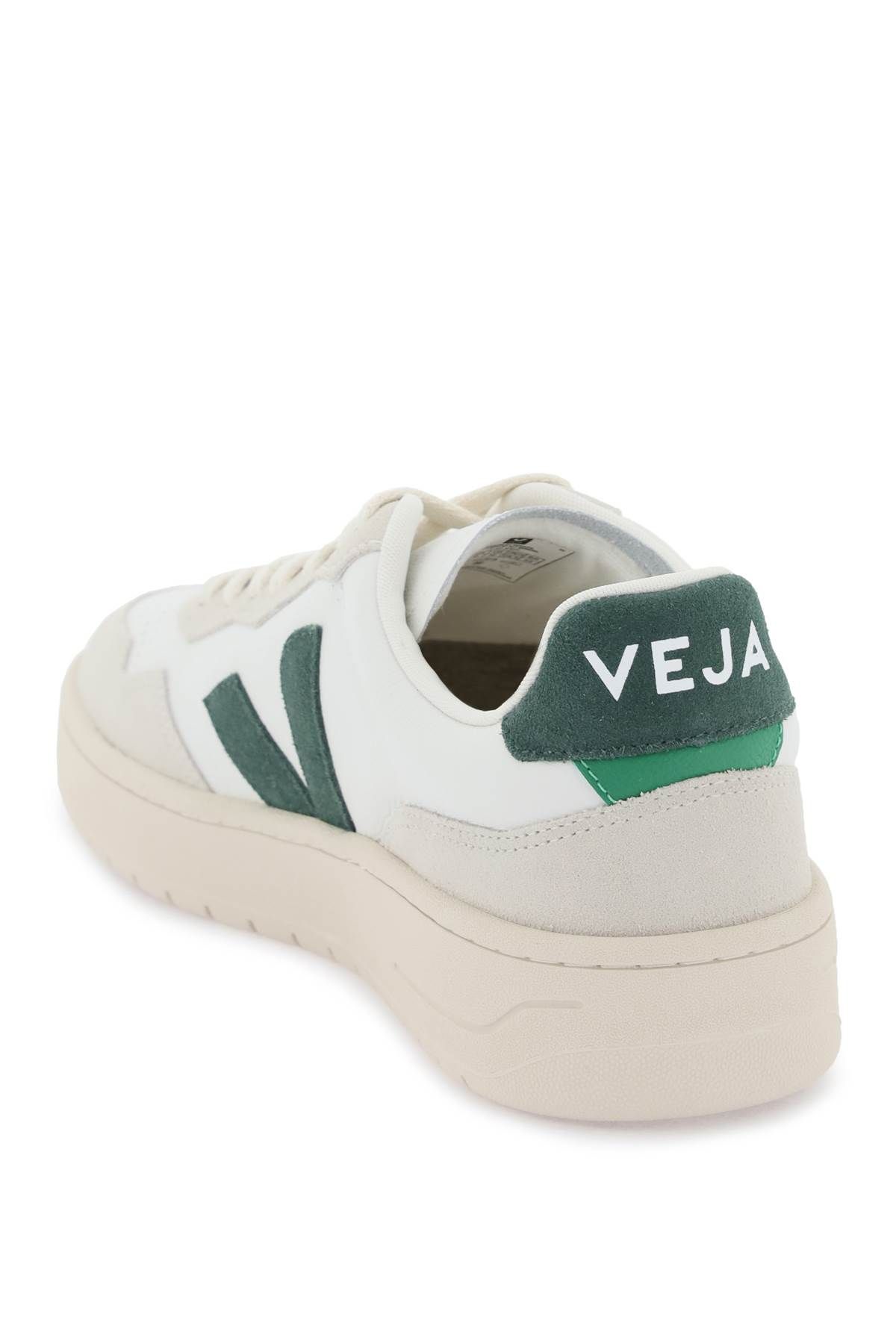 Shop Veja V-90 Sneakers In White