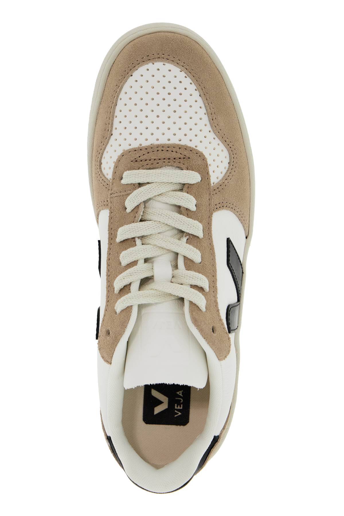 Shop Veja V-10 Sneakers In White