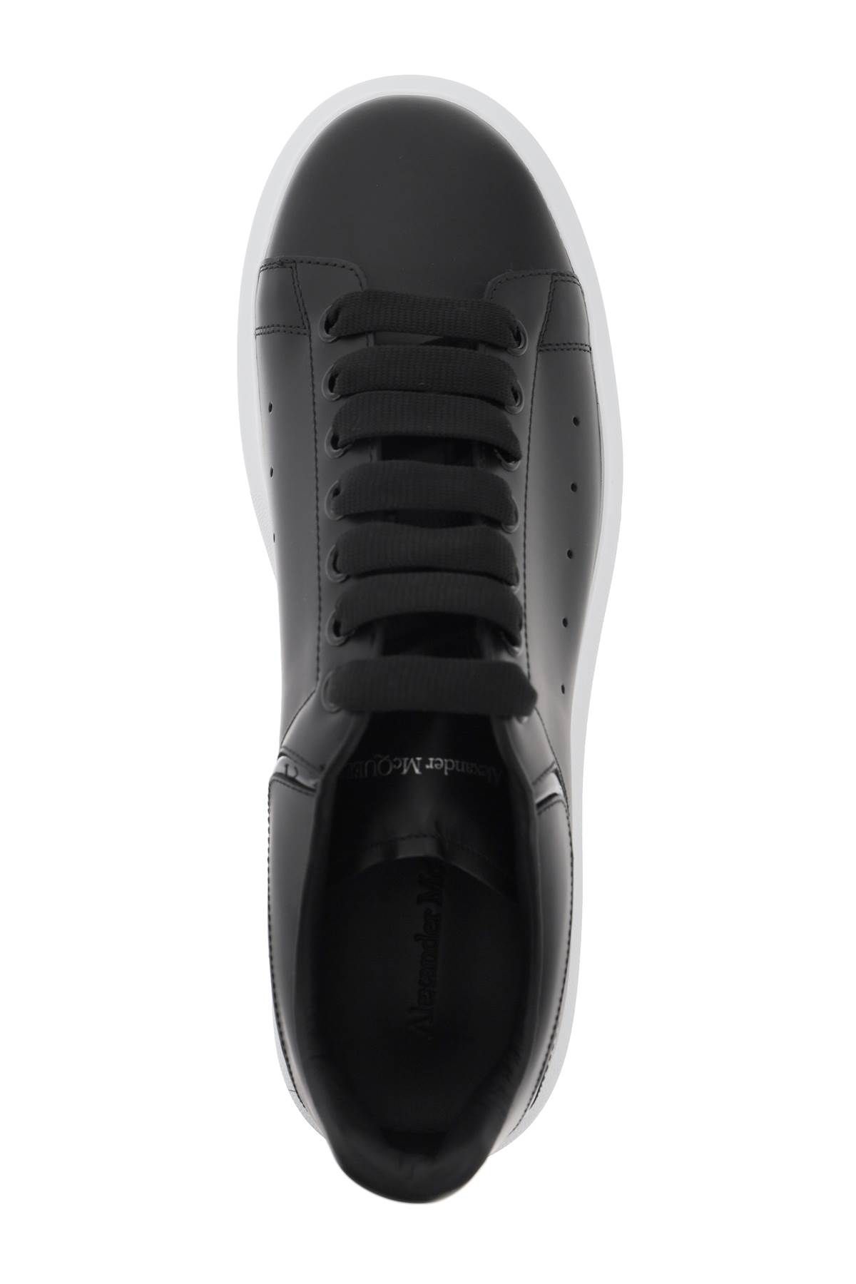 Shop Alexander Mcqueen Oversize Sneakers In Black