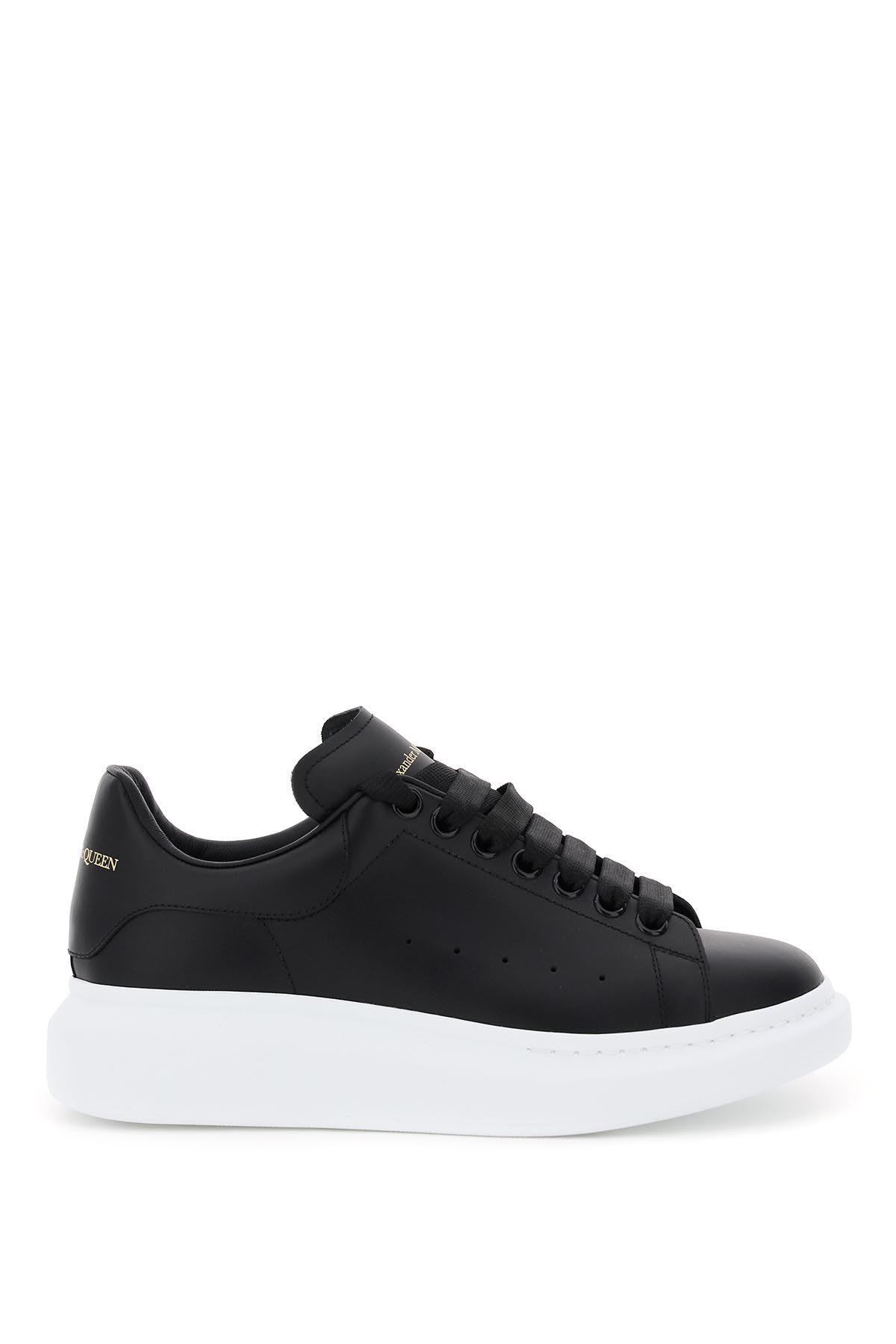 Shop Alexander Mcqueen Oversize Sneakers In Black