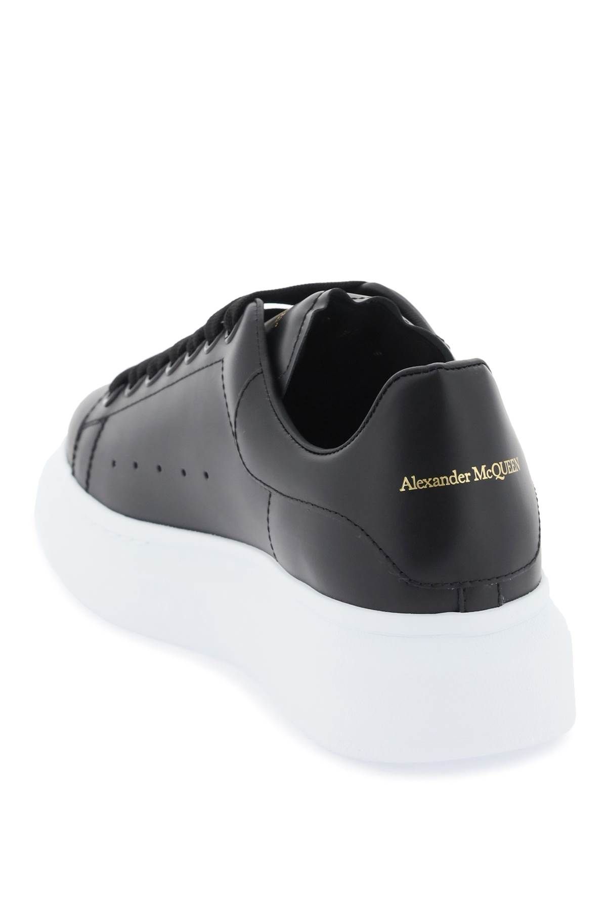 Shop Alexander Mcqueen Oversize Sneakers In Black