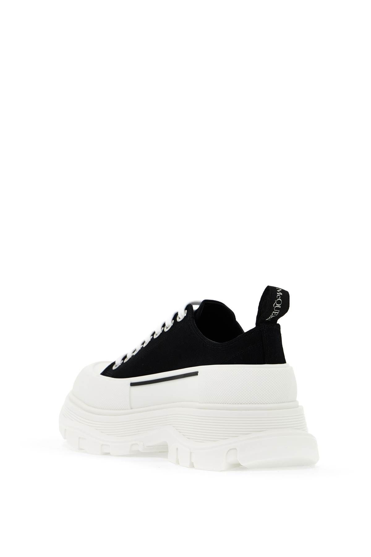 Shop Alexander Mcqueen Tread Slick Sneakers In White