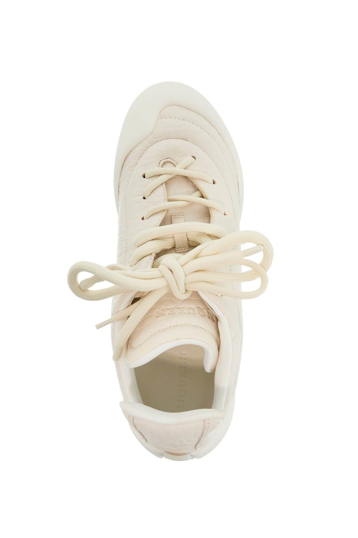 Shop Alexander Mcqueen Flexion Sneakers In White