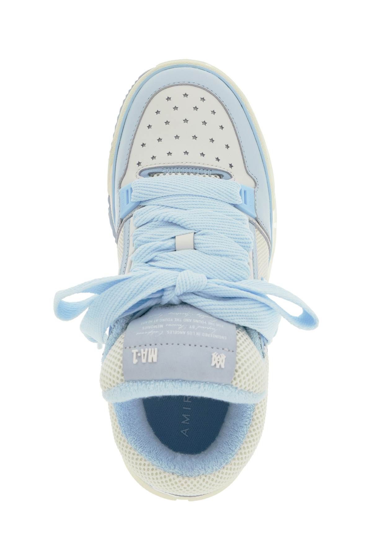 Shop Amiri Ma-1 Sneakers In Light Blue