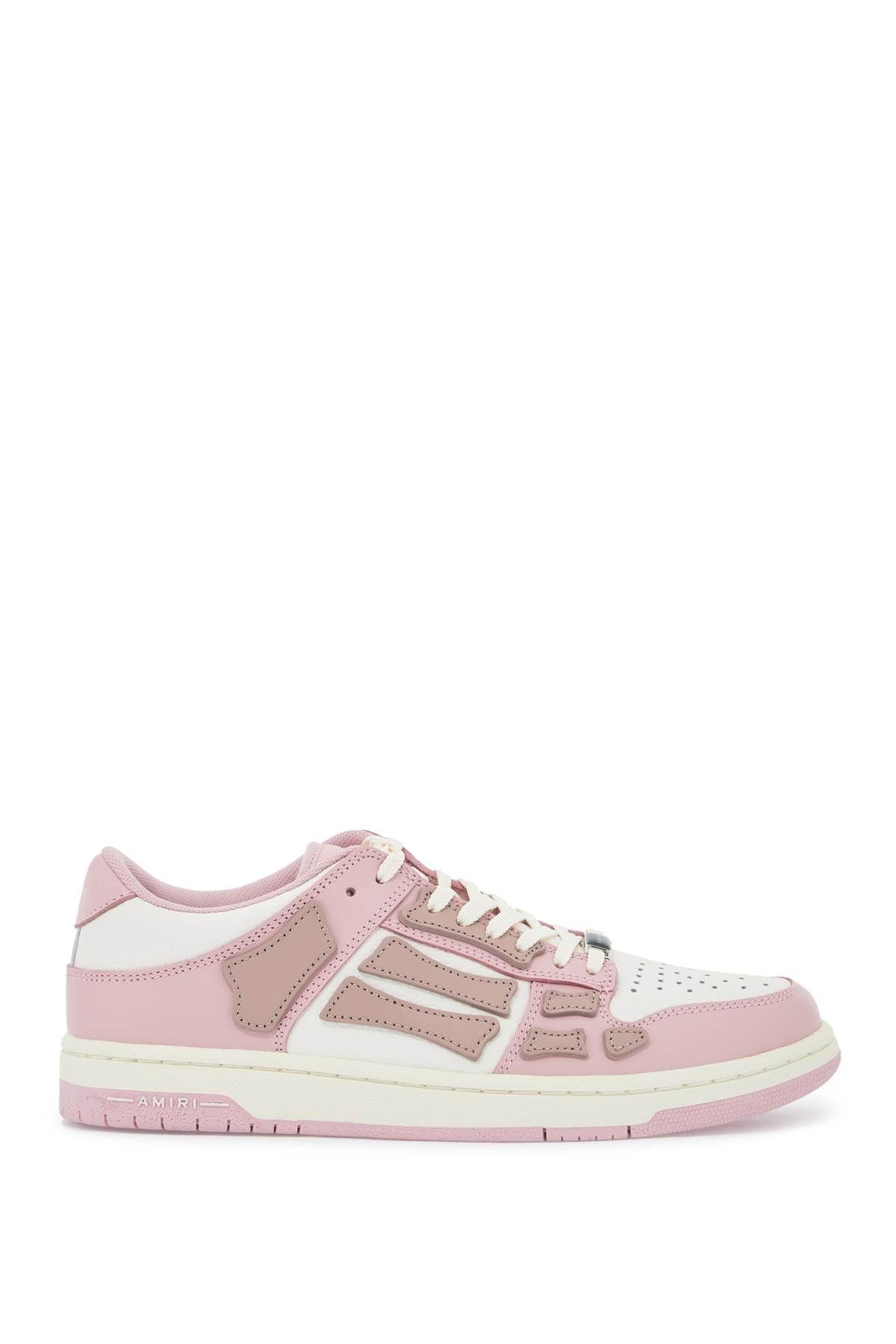 Shop Amiri Skel Top Low Sneakers In Pink