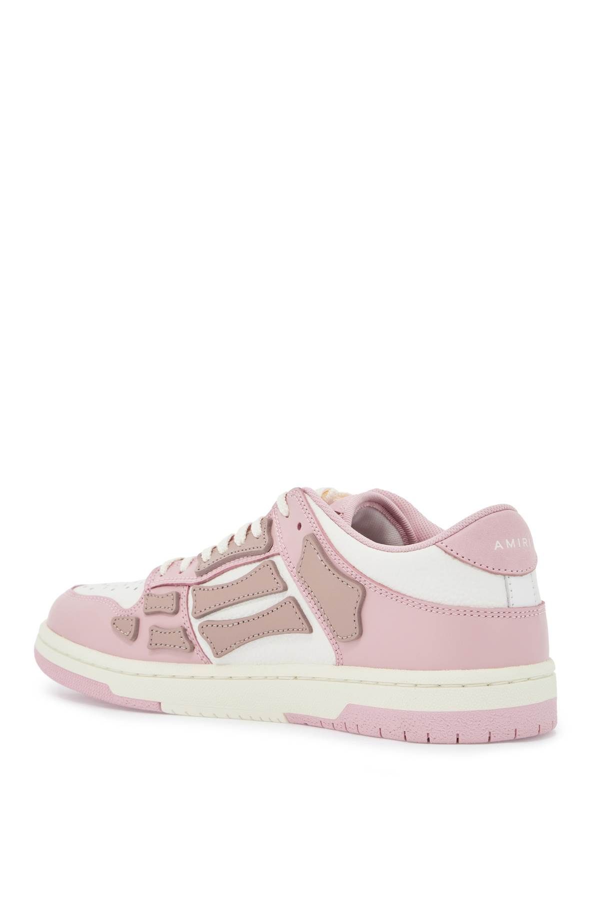 Shop Amiri Skel Top Low Sneakers In Pink