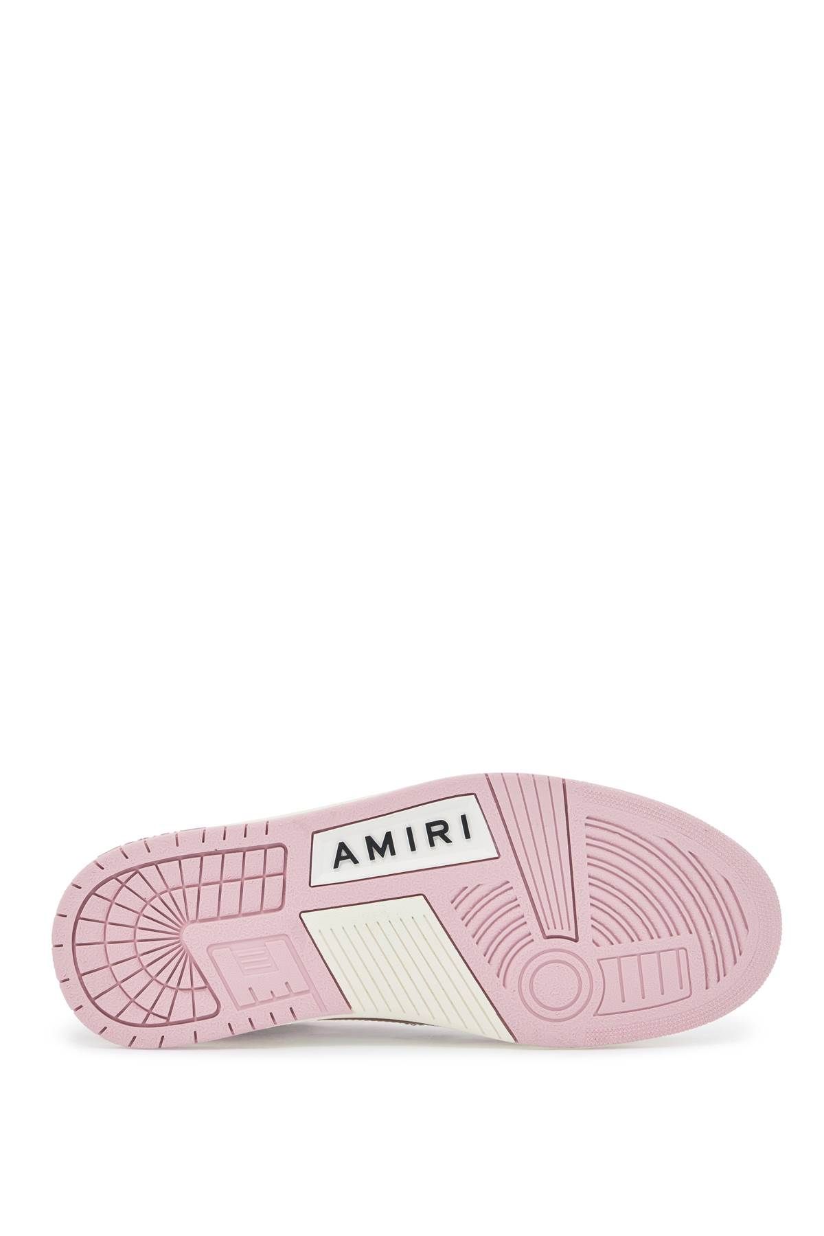 Shop Amiri Skel Top Low Sneakers In Pink