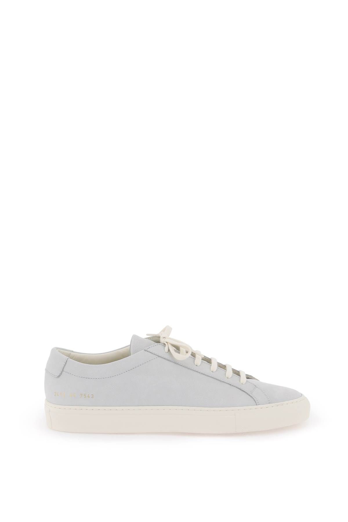 Shop Common Projects Original Achilles Leather Sneakers In Grey