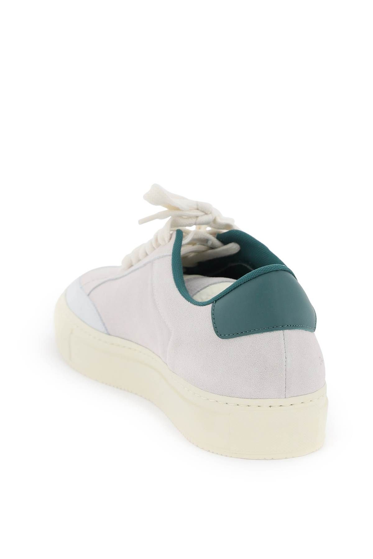 Shop Common Projects Tennis Pro Sneakers In Neutro,green