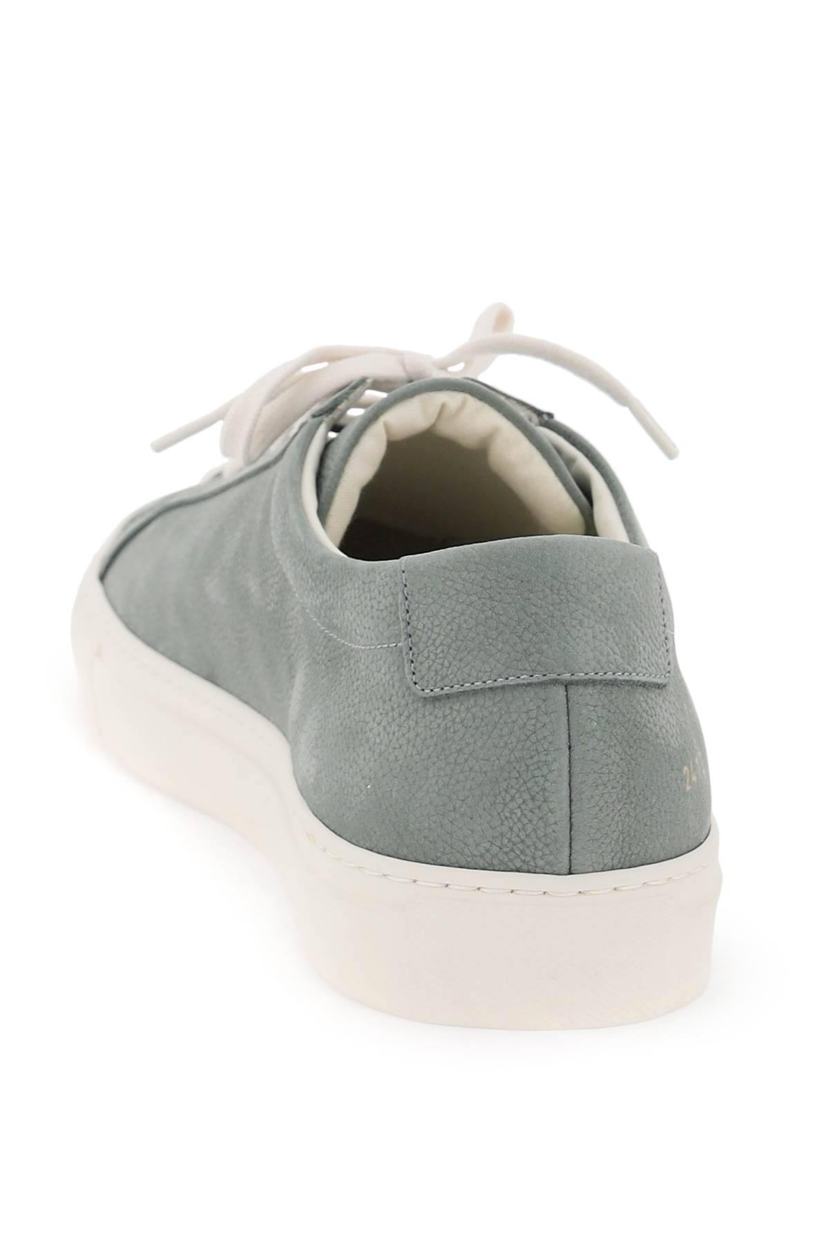 Shop Common Projects Original Achilles Leather Sneakers In Green