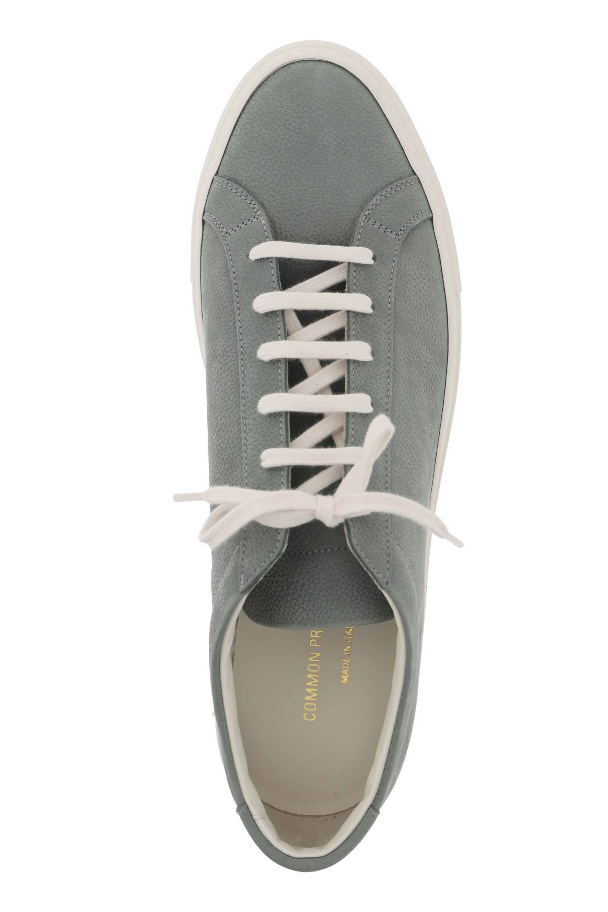 Shop Common Projects Original Achilles Leather Sneakers In Green