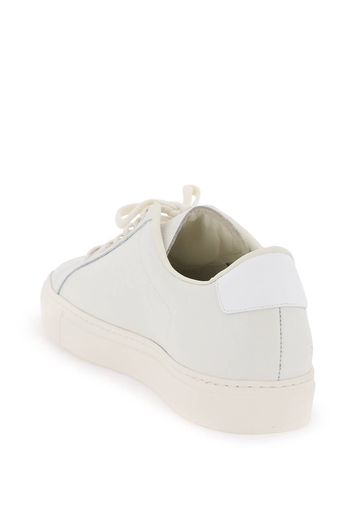 Shop Common Projects Retro Low Top Sne In White