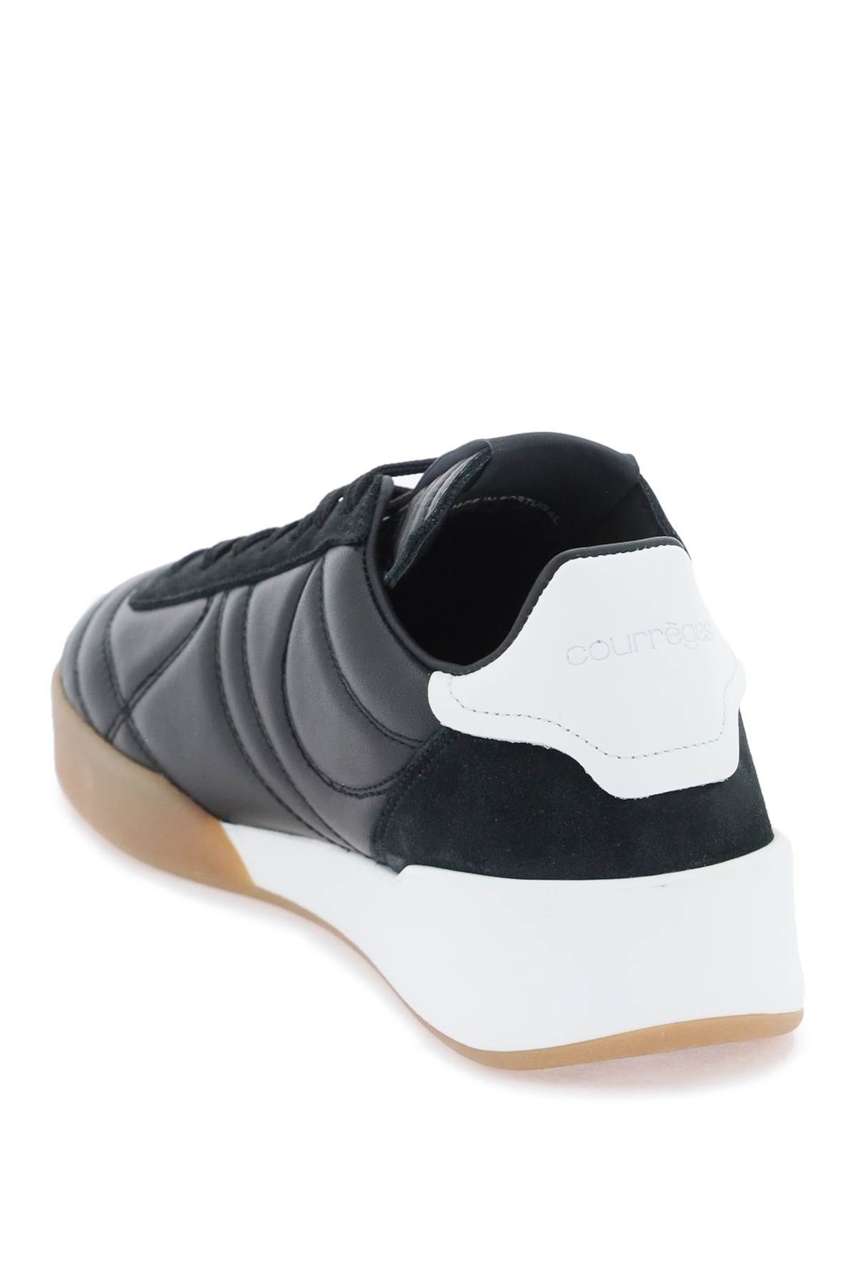 Shop Courrèges Club02 Low-top Sneakers In Black