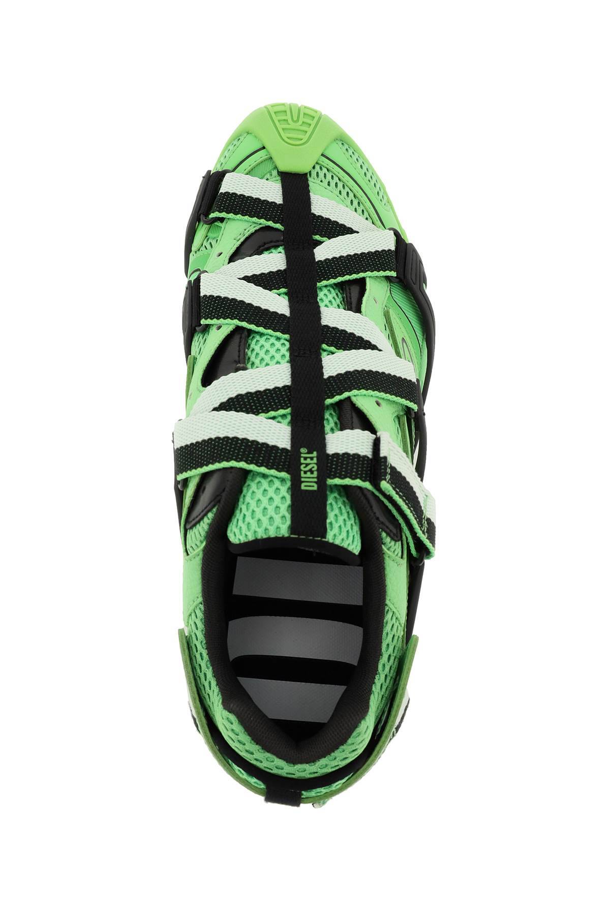 Shop Diesel 's-prototype-cr' Sneakers In Green