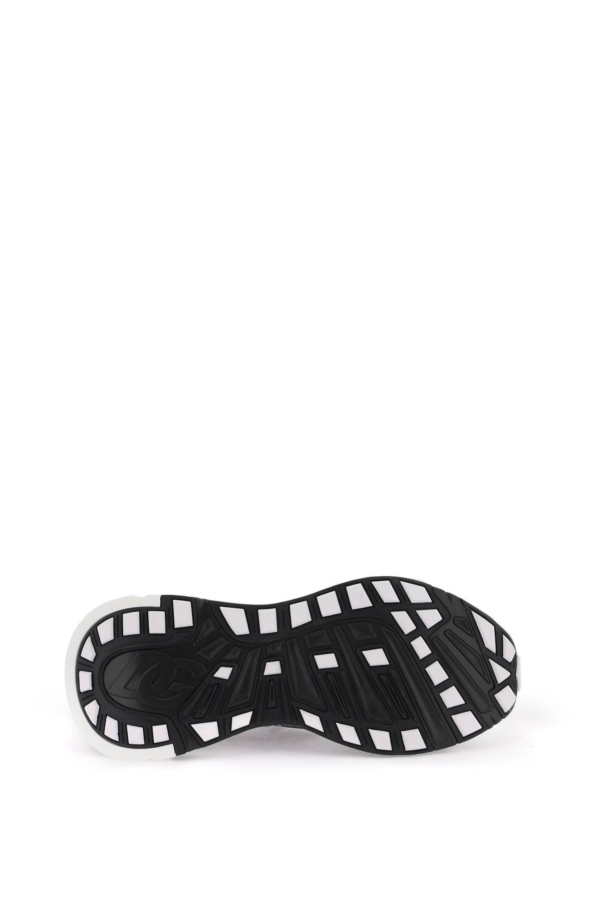 Shop Dolce & Gabbana 'fast' Sneakers In White,black