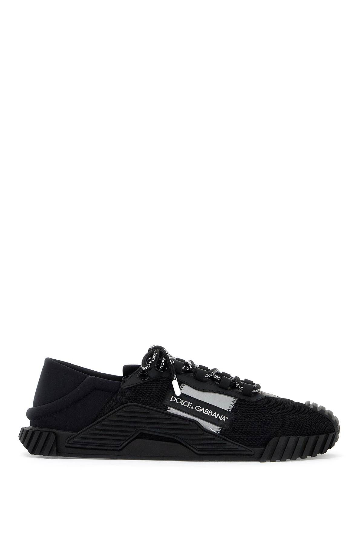 Shop Dolce & Gabbana Neoprene Ns1 Sneakers In Black