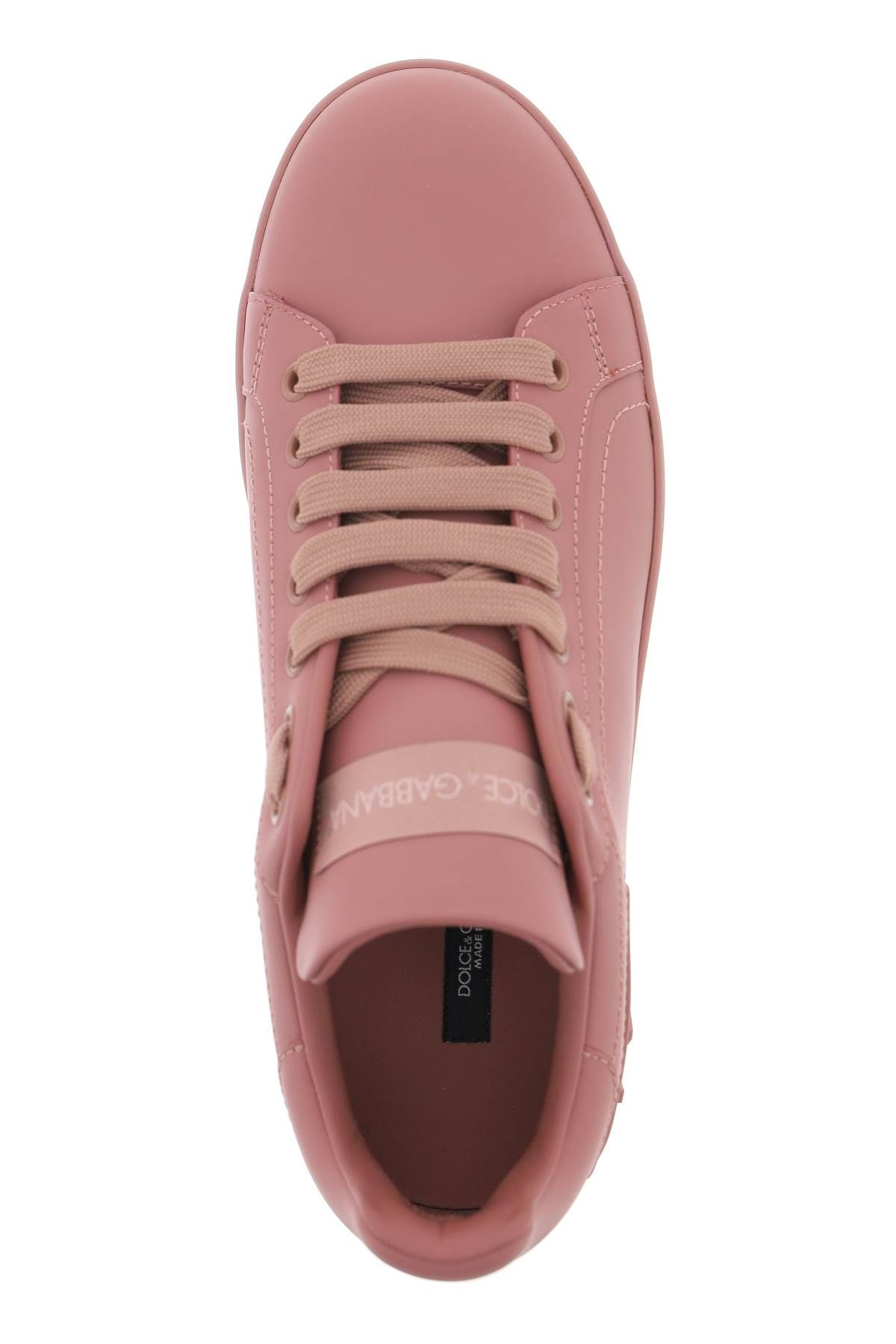 Shop Dolce & Gabbana Portofino Sneakers In Pink