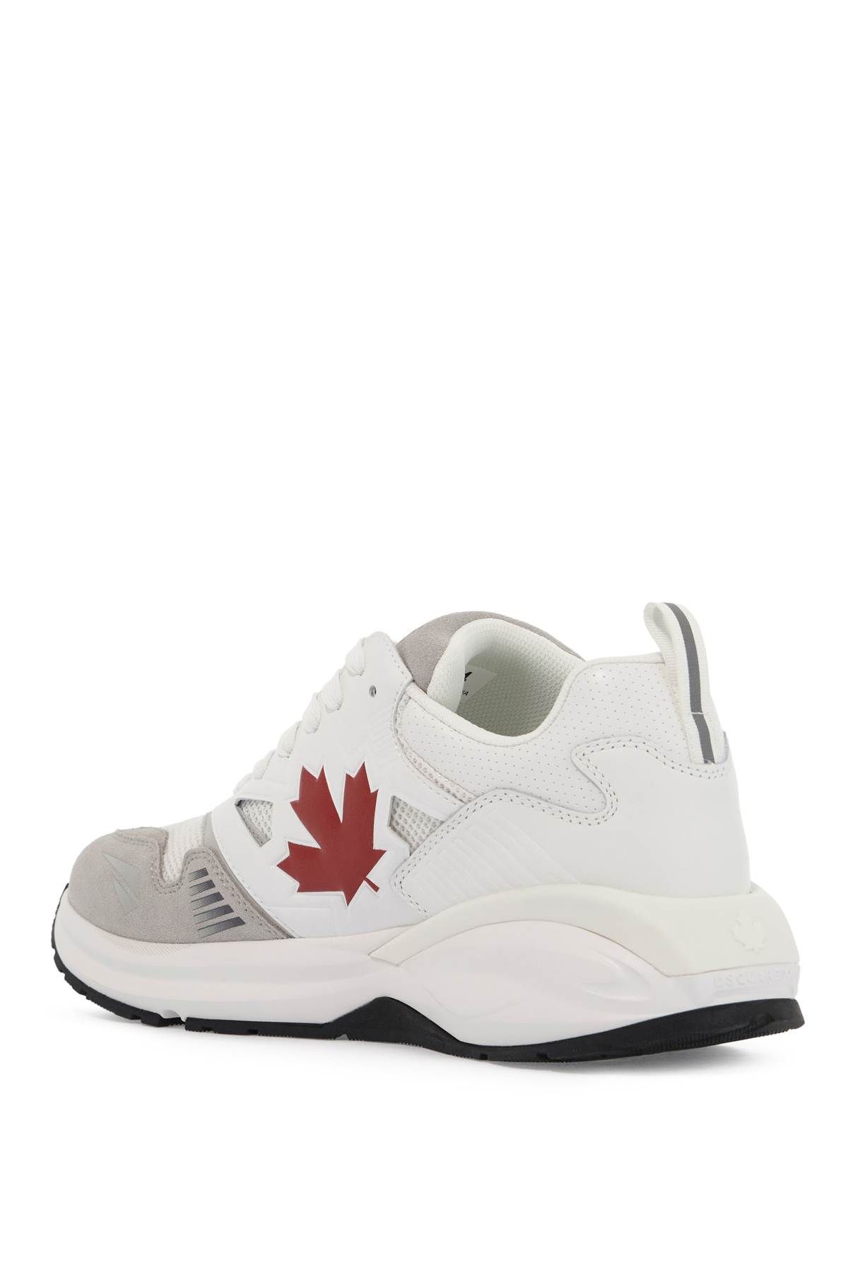 Shop Dsquared2 Dash Sneakers Running In White