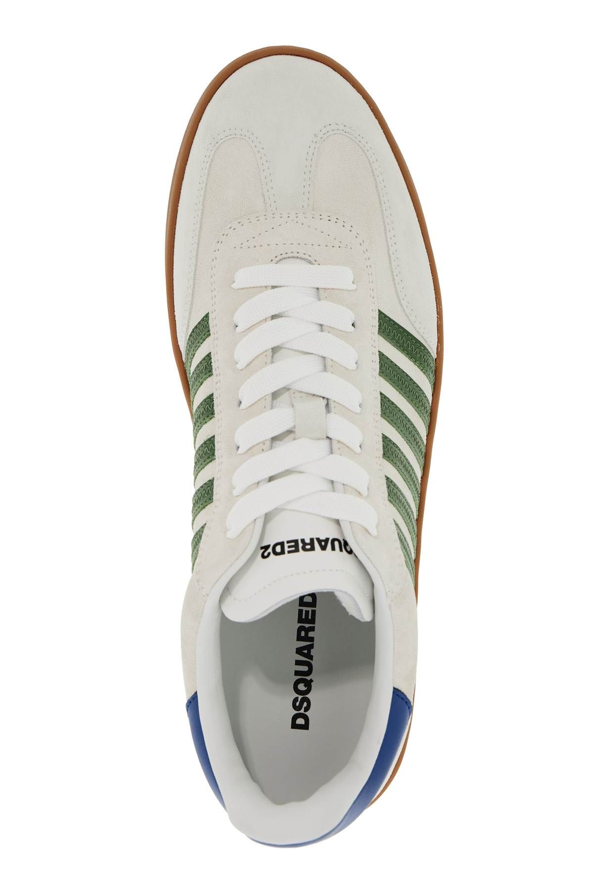 Shop Dsquared2 Boxer Sneakers In Multicolor