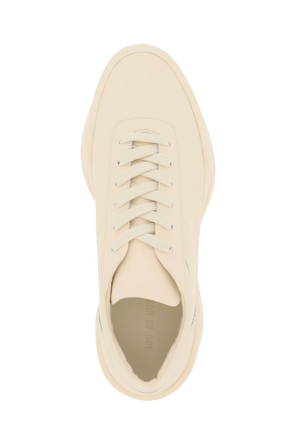 Shop Fear Of God Low Aerobic Sneakers In White